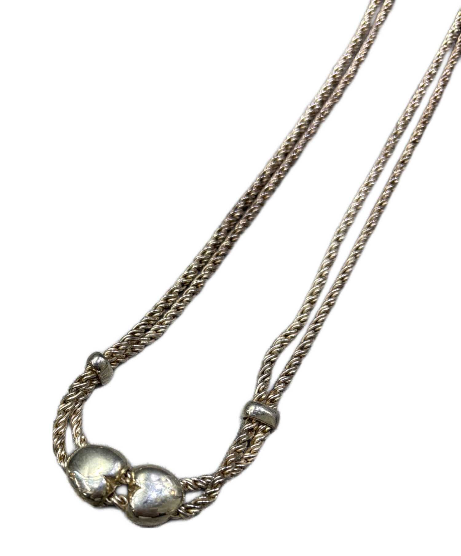 中古・古着通販】TIFFANY & Co. (ティファニー) ダブルロープハート