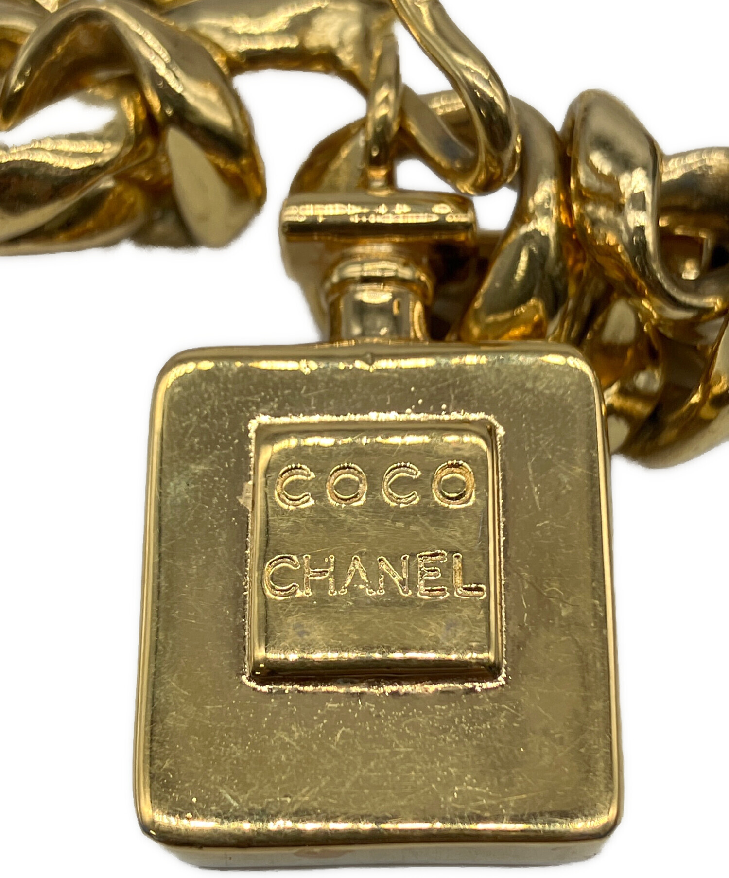 中古・古着通販】CHANEL (シャネル) ヴィンテージチェーンベルト