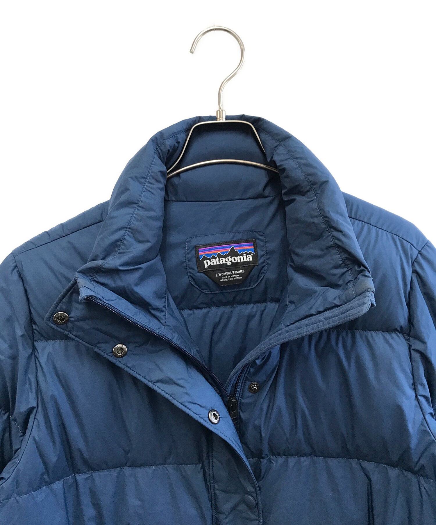 中古・古着通販】Patagonia (パタゴニア) ダウンジャケット ネイビー