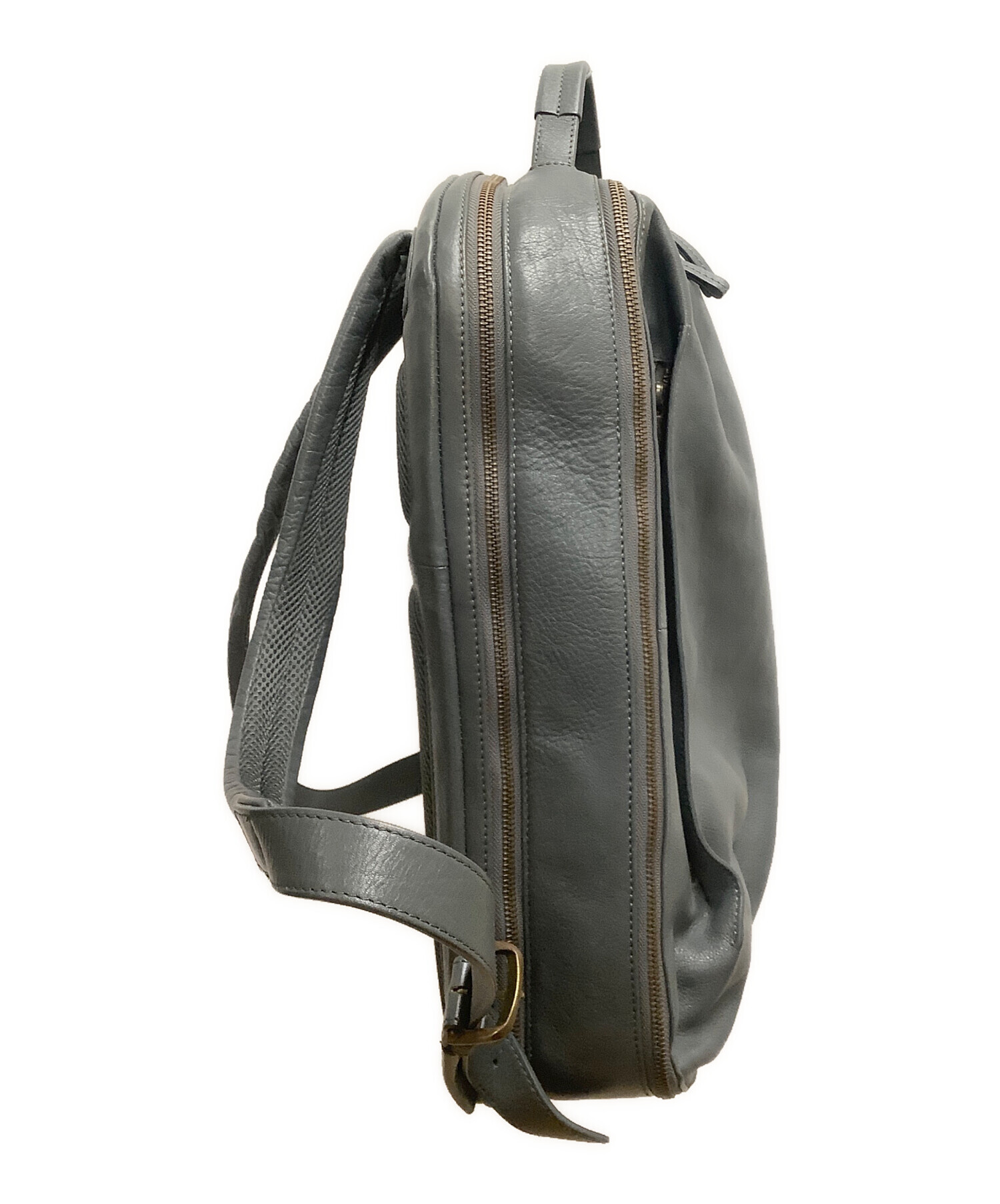 中古・古着通販】MOTHERHOUSE (マザーハウス) レザーバックパック