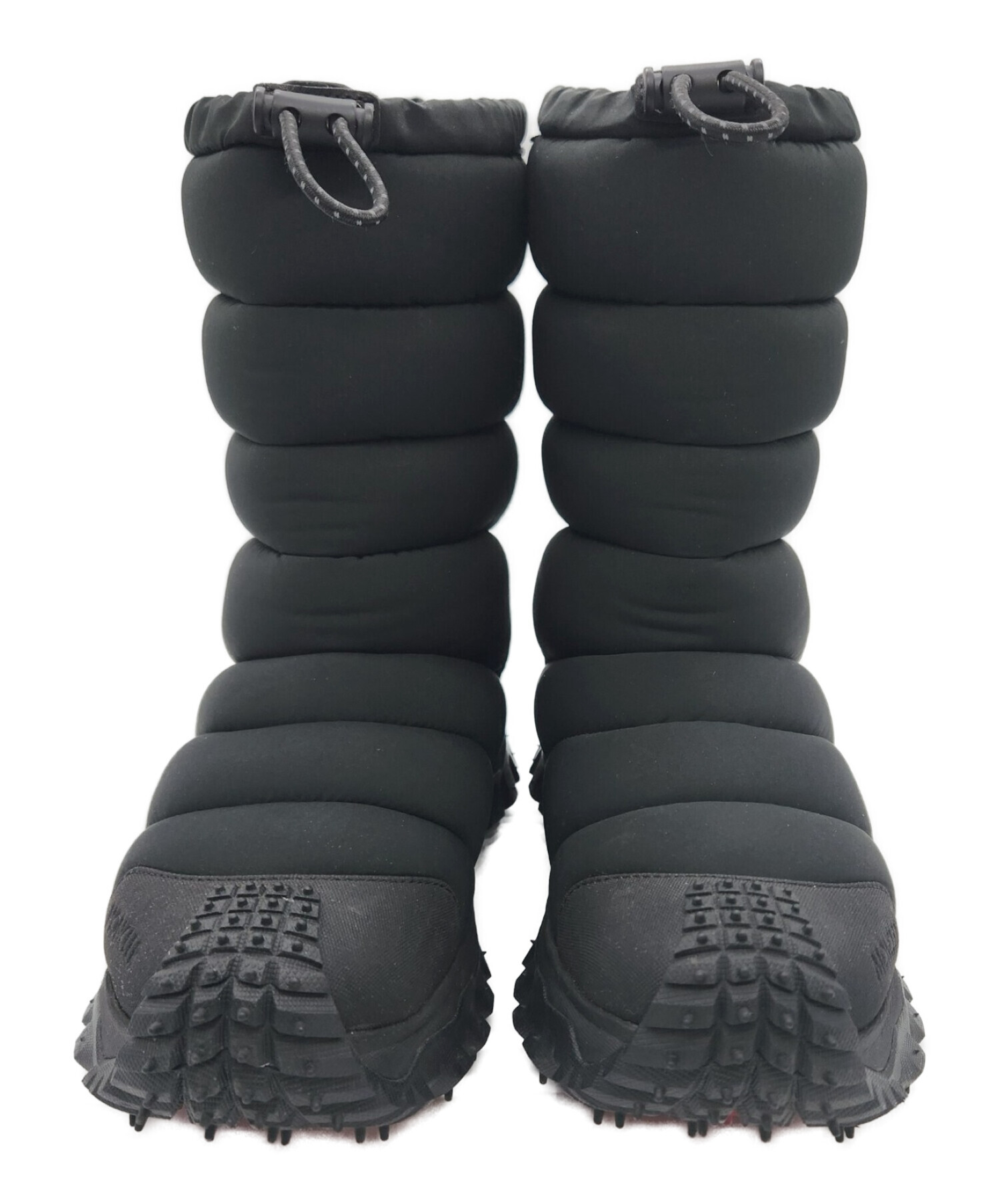 中古・古着通販】MONCLER (モンクレール) スノーブーツ ブラック