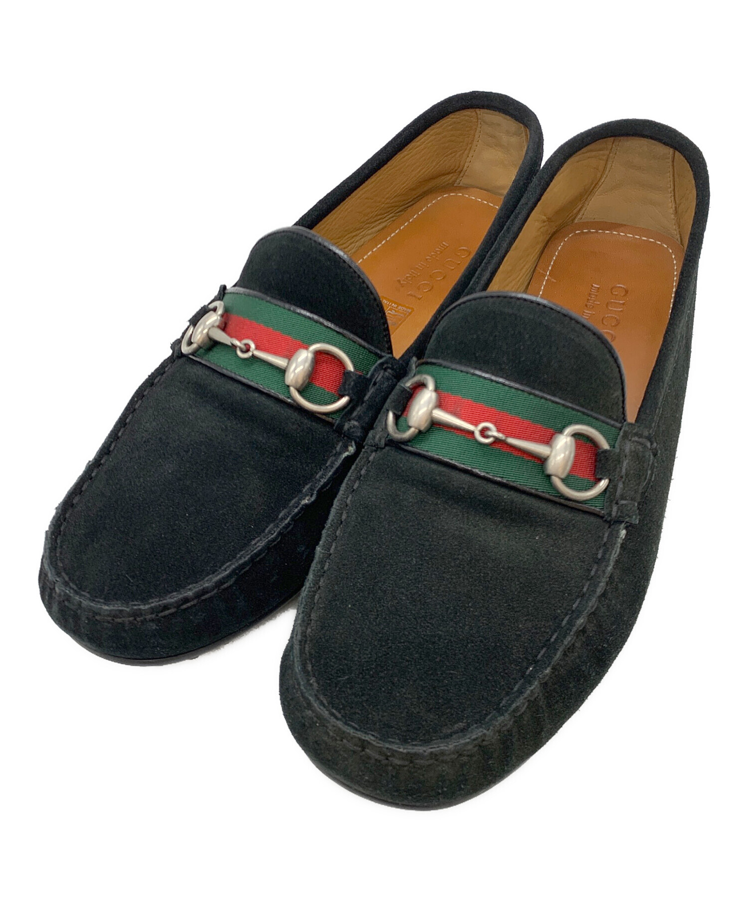 中古・古着通販】GUCCI (グッチ) ドライビングシューズ ブラック