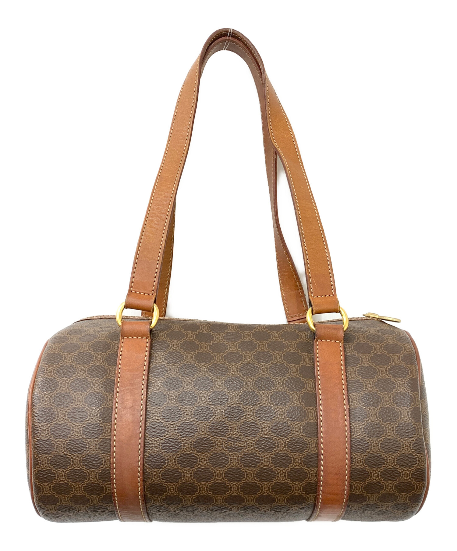 中古・古着通販】CELINE (セリーヌ) マカダム ミニボストンバッグ