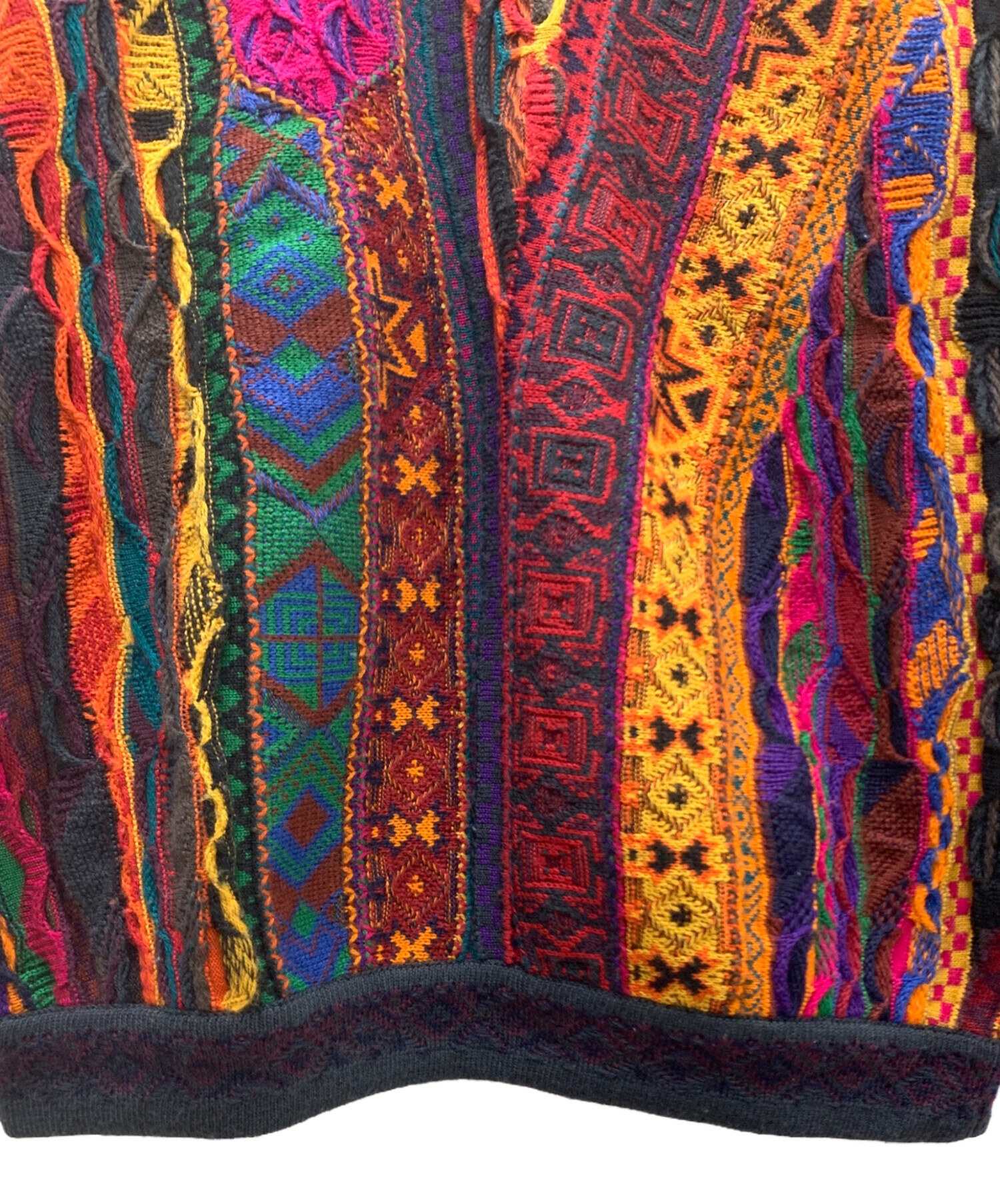 中古・古着通販】Coogi (クージー) 3Dニット マルチカラー サイズ:SS