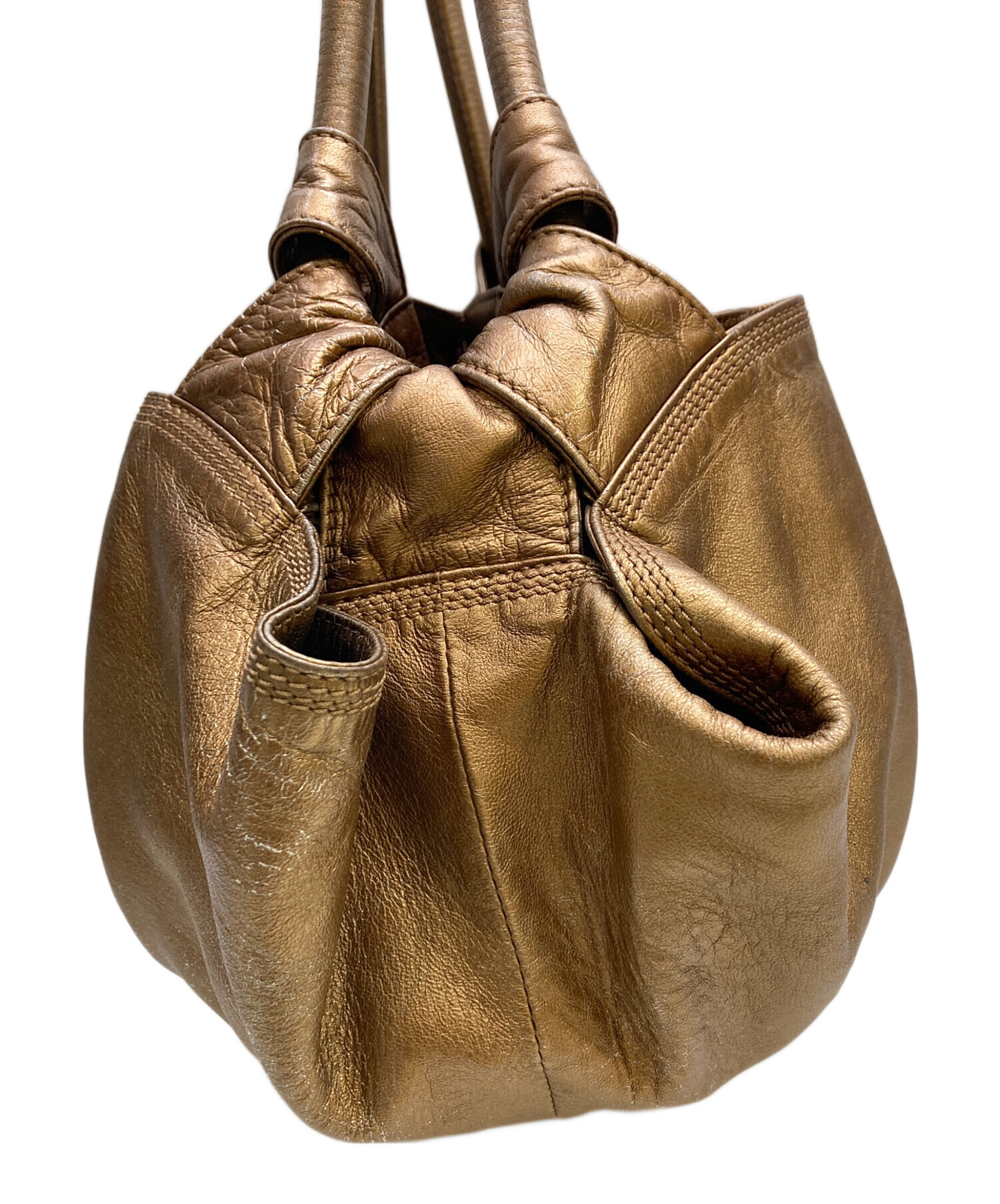 中古・古着通販】LOEWE (ロエベ) アナグラム型押しトートバッグ