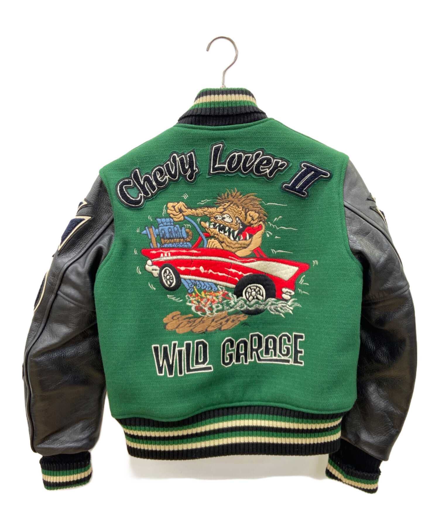 中古・古着通販】whitesville (ホワイツビル) スタジャン グリーン