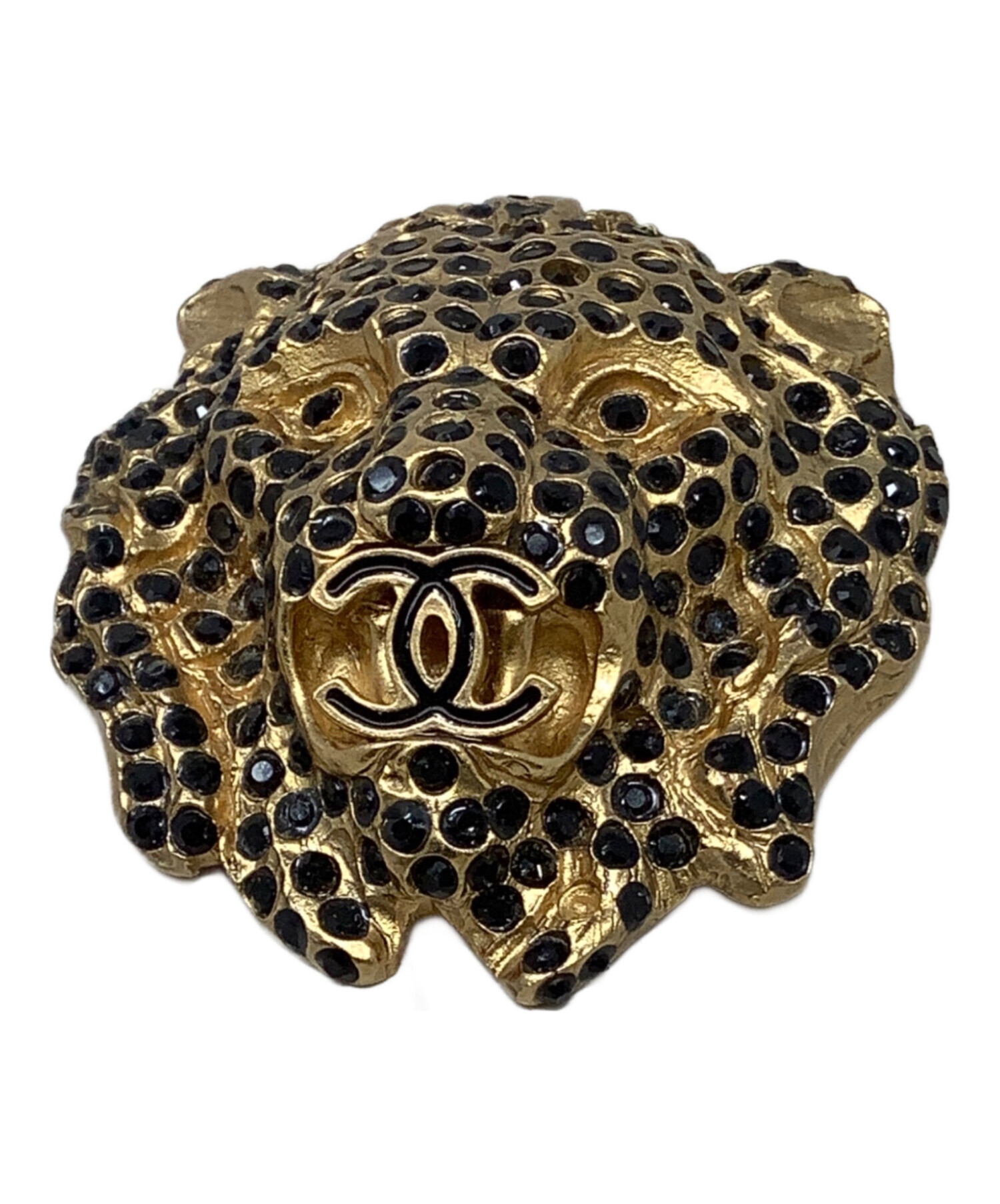 中古・古着通販】CHANEL (シャネル) ライオンモチーフブローチ