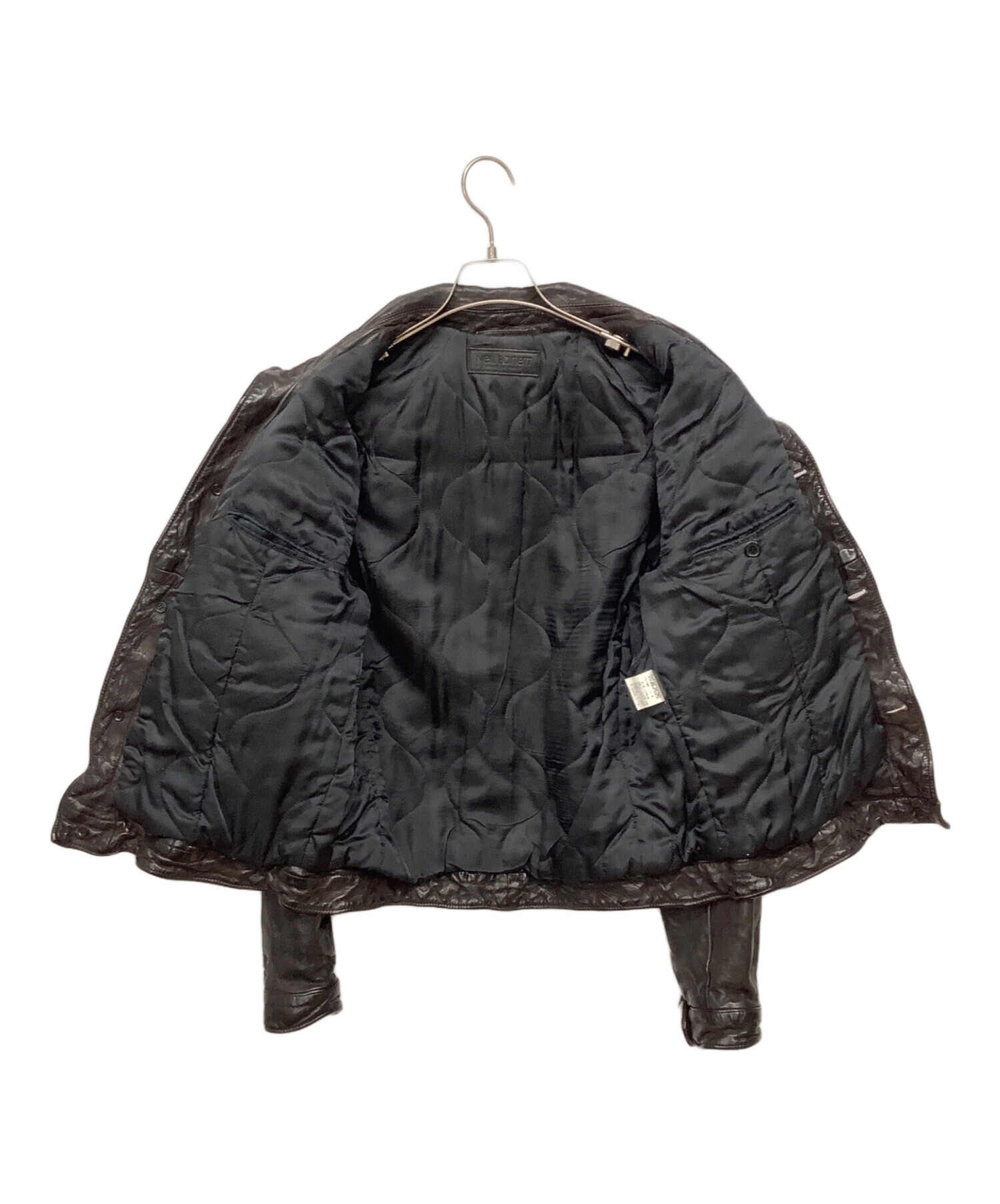 中古・古着通販】NEIL BARRETT (ニールバレット) レザージャケット