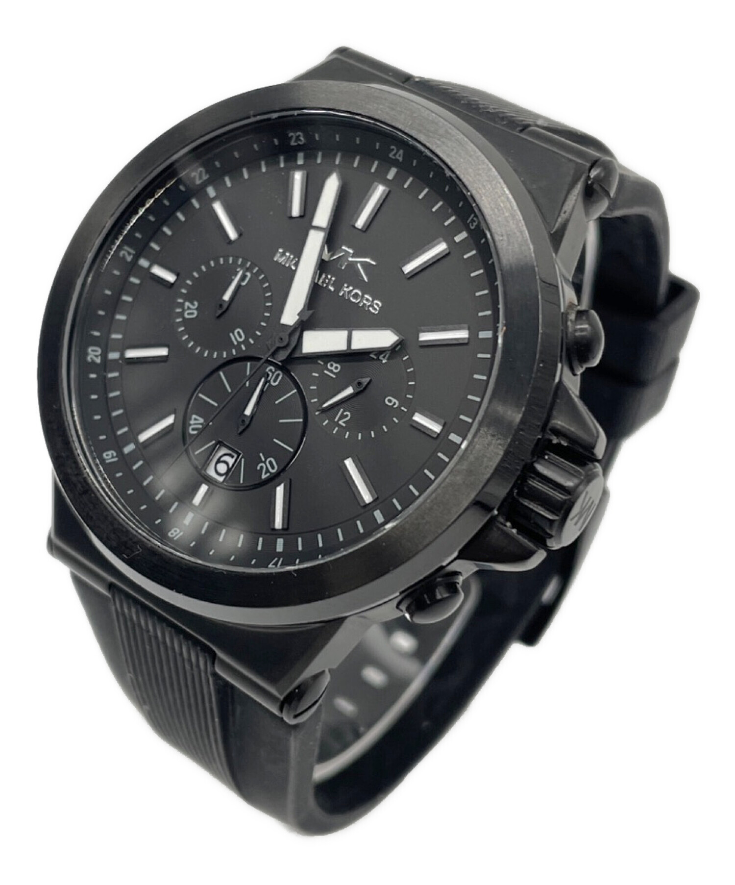 中古・古着通販】MICHAEL KORS (マイケル・コース) 腕時計 ブラック