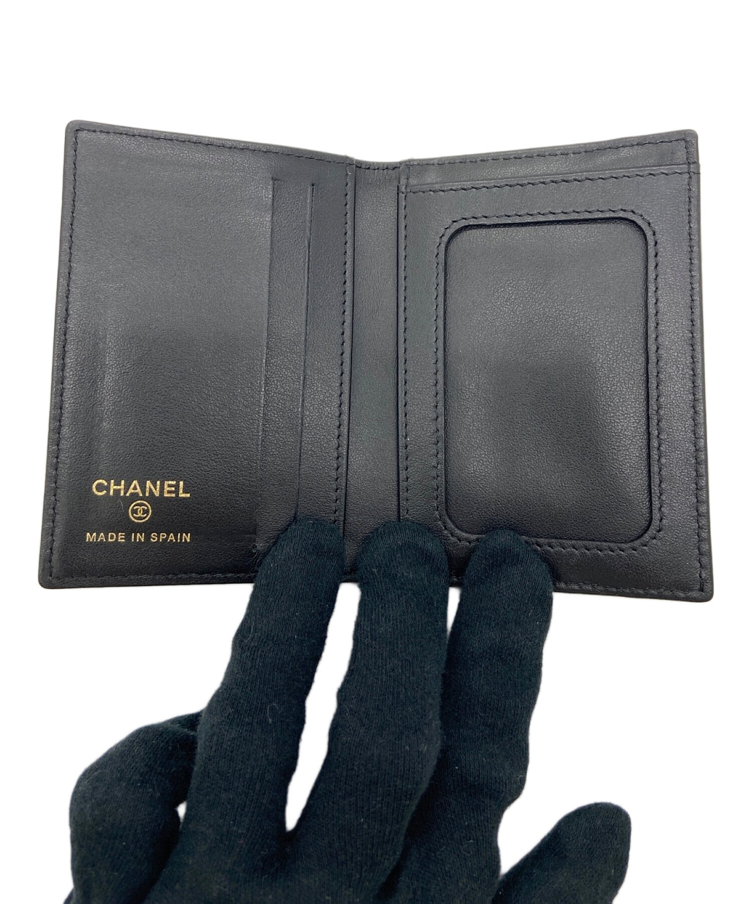 中古・古着通販】CHANEL (シャネル) カードケース ブラック｜ブランド