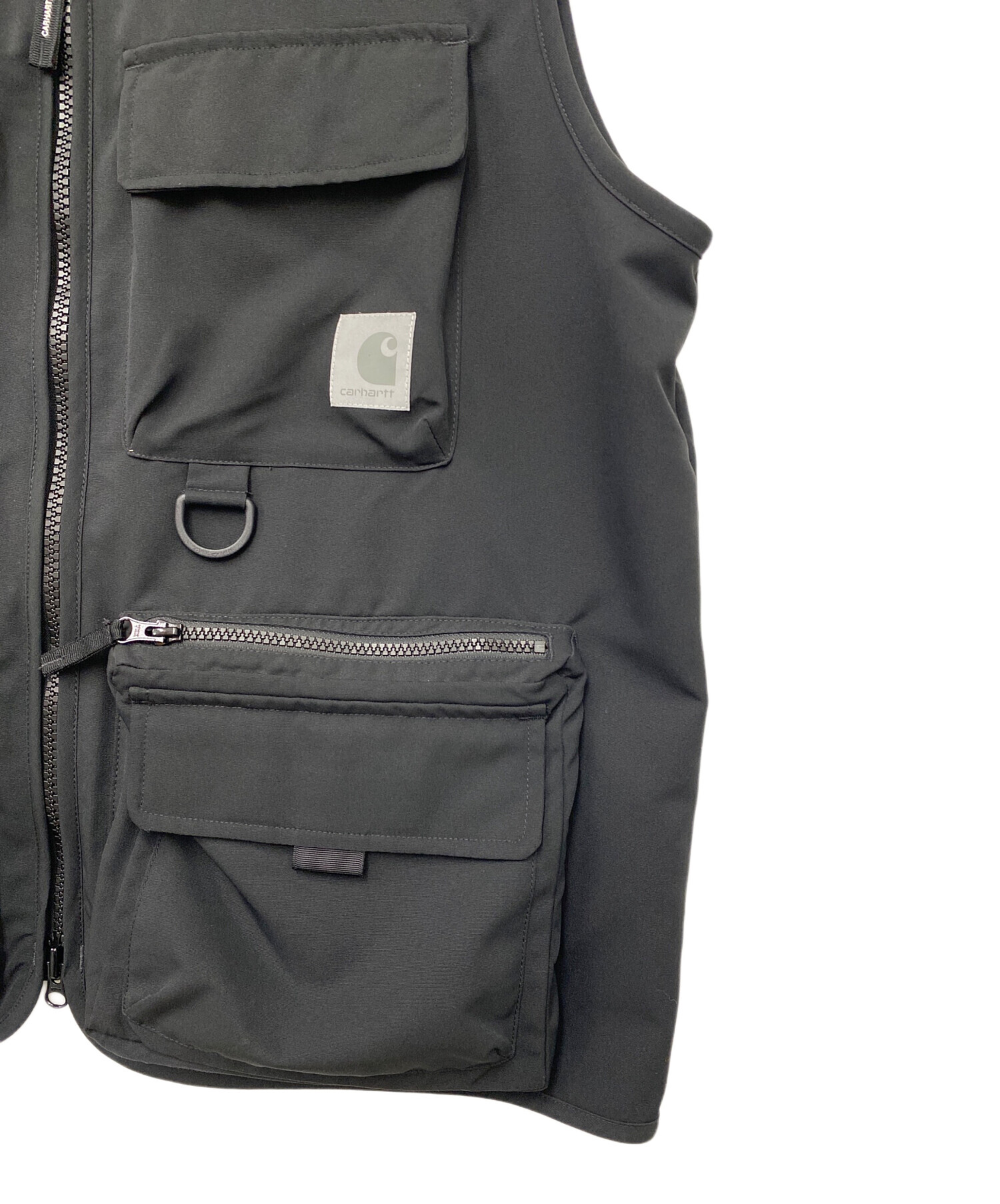 中古・古着通販】CarHartt (カーハート) フィッシングベスト ブラック