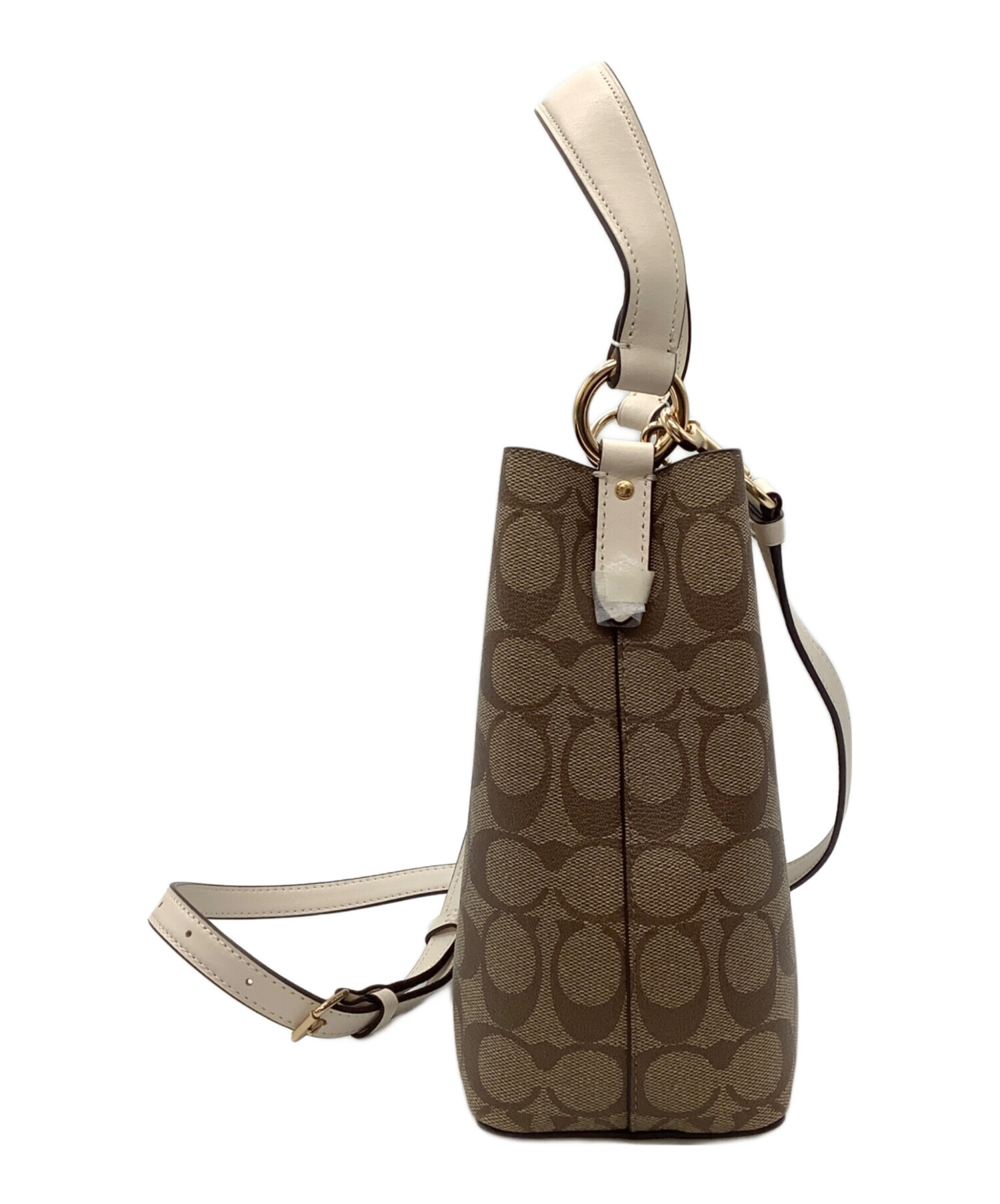 中古・古着通販】COACH (コーチ) シグネチャー 2WAY ショルダーバッグ