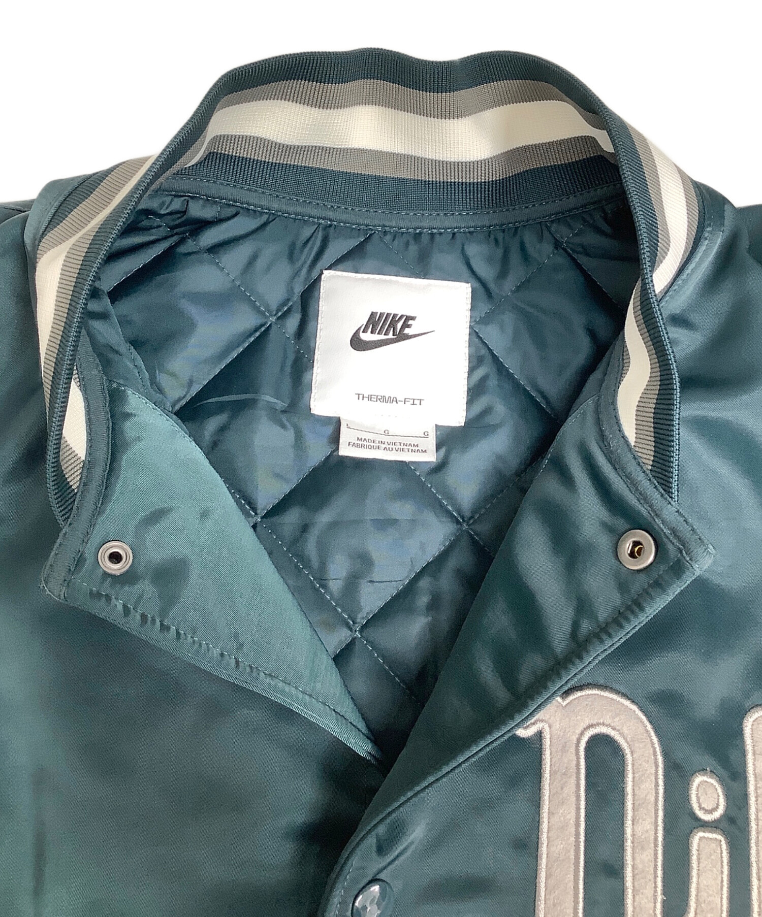 中古・古着通販】NIKE (ナイキ) スタジャン グリーン サイズ:L