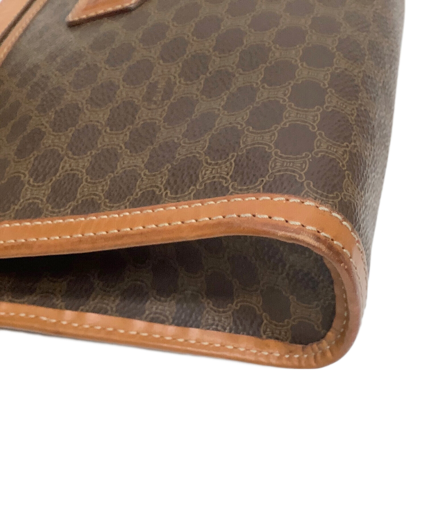 中古・古着通販】CELINE (セリーヌ) セカンドバッグ ブラウン