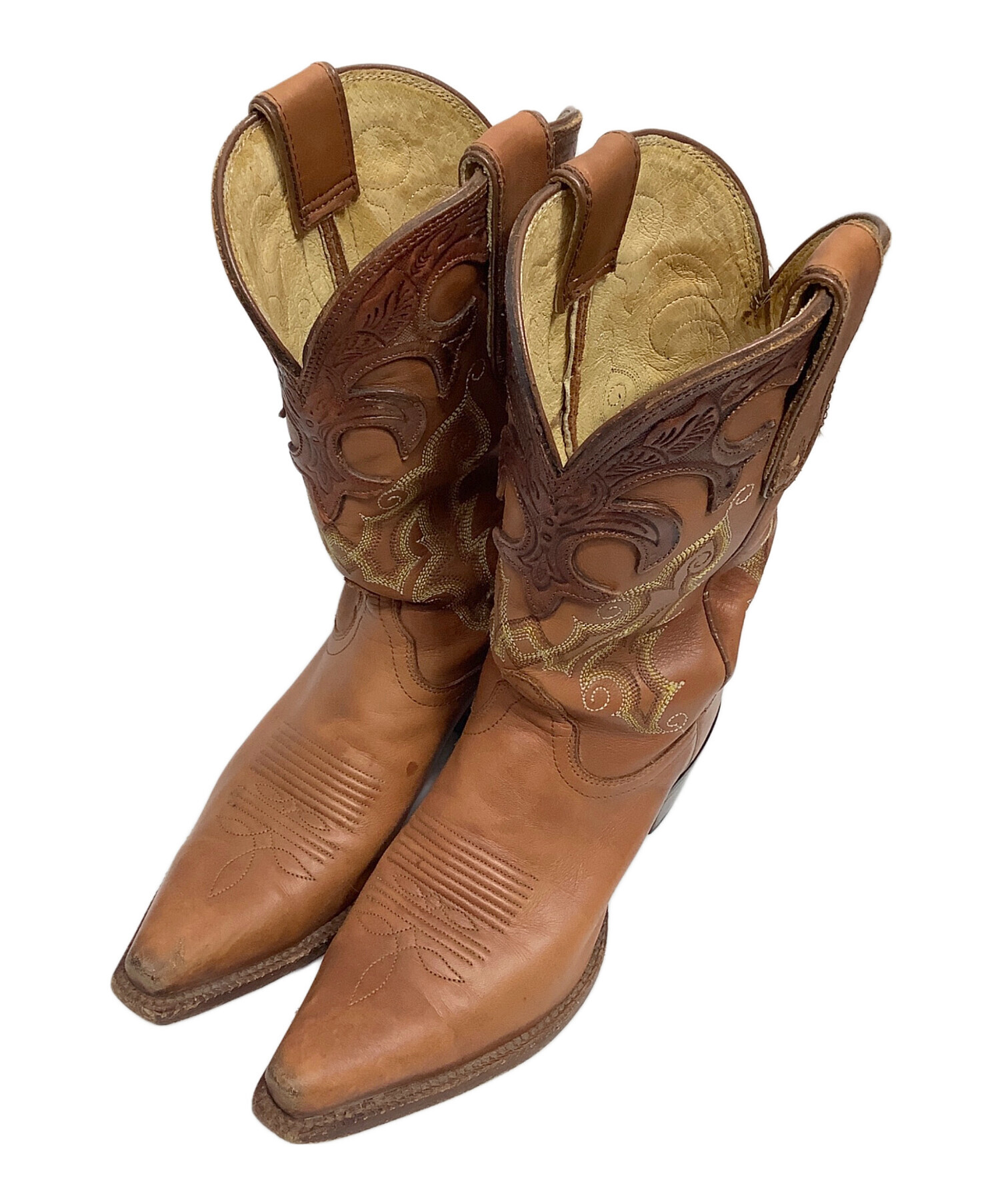 中古・古着通販】TONY LAMA (トニーラマ) ウェスタンブーツ ブラウン