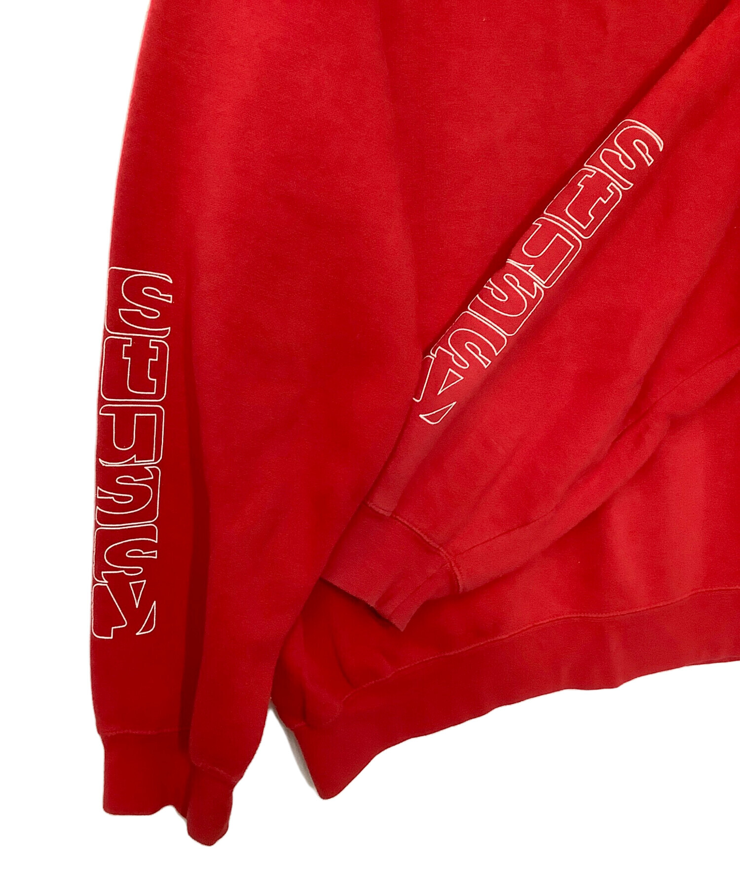 中古・古着通販】stussy (ステューシー) スウェット レッド サイズ:M