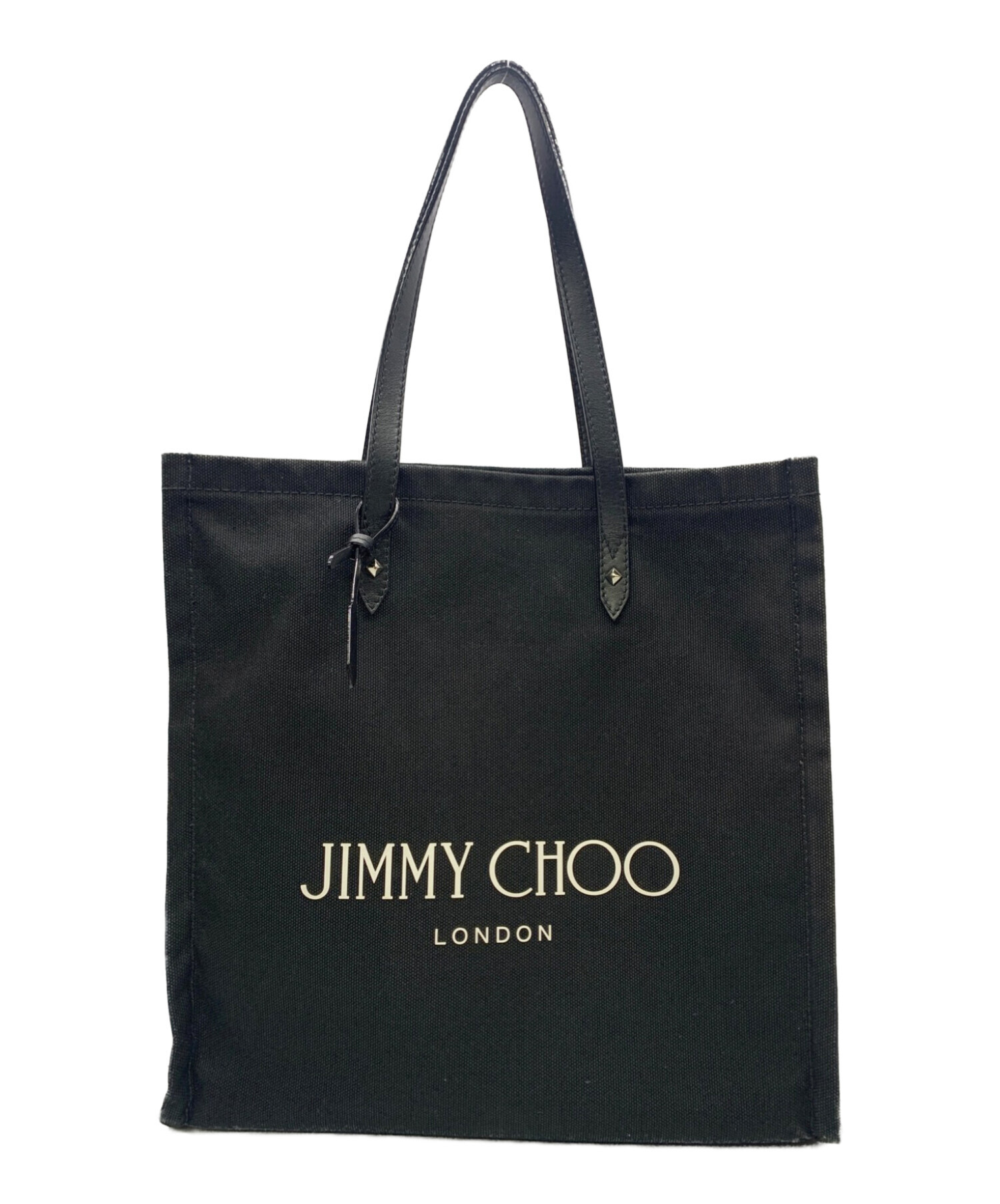 中古・古着通販】JIMMY CHOO (ジミーチュウ) キャンバストートバッグ