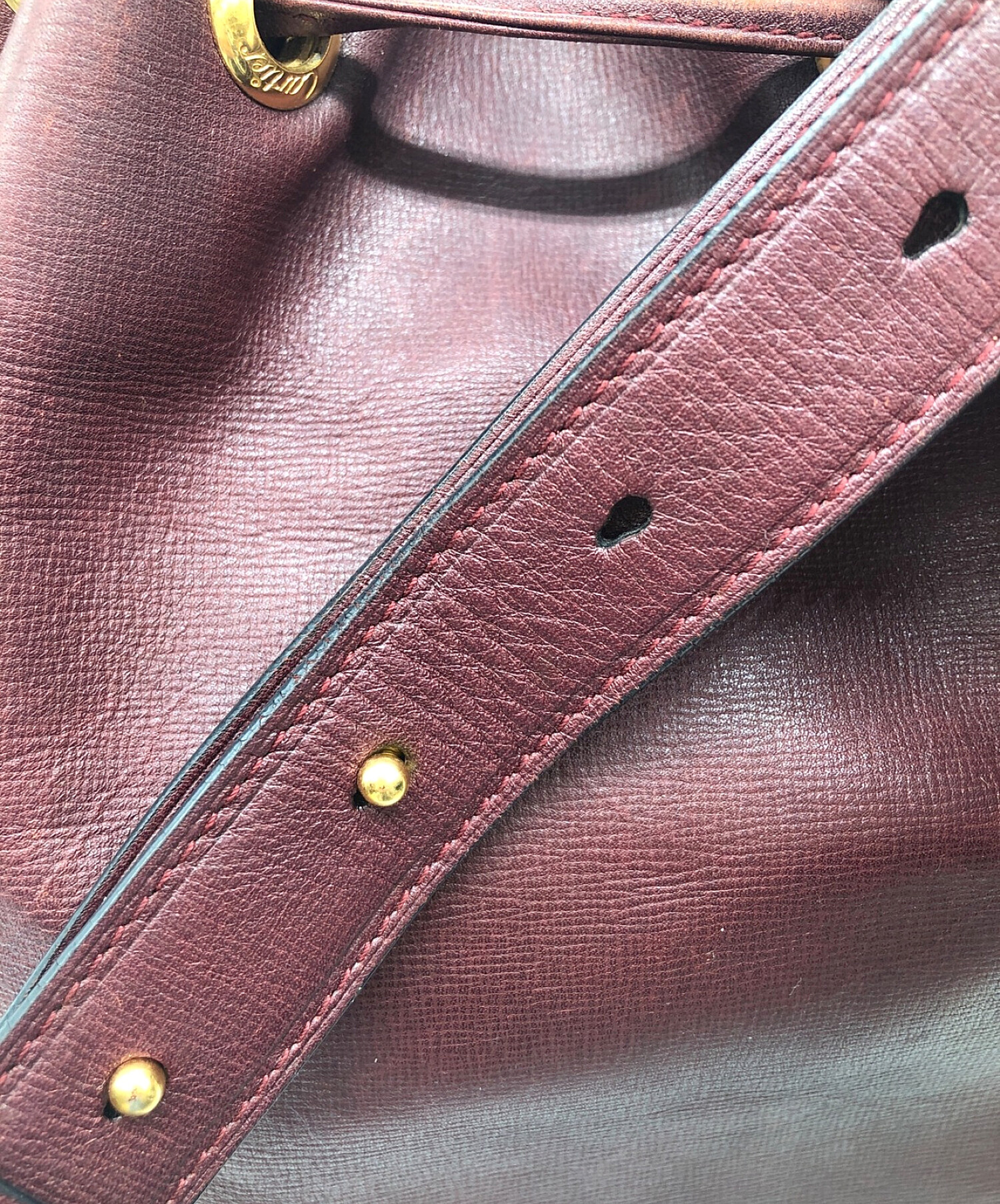 中古・古着通販】Cartier (カルティエ) 巾着型ショルダーバッグ マスト