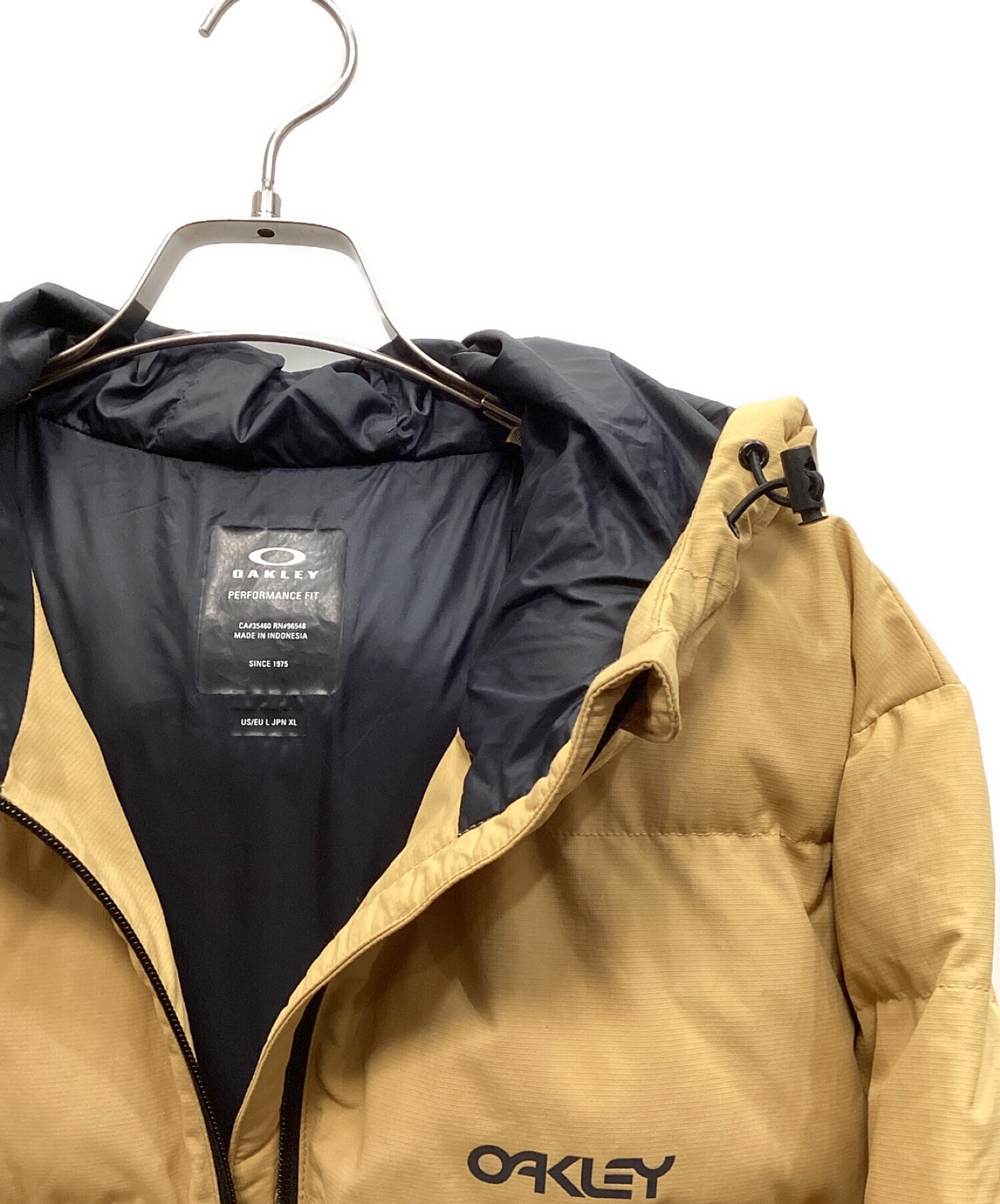 中古・古着通販】OAKLEY (オークリー) ダウンジャケット ブラウン