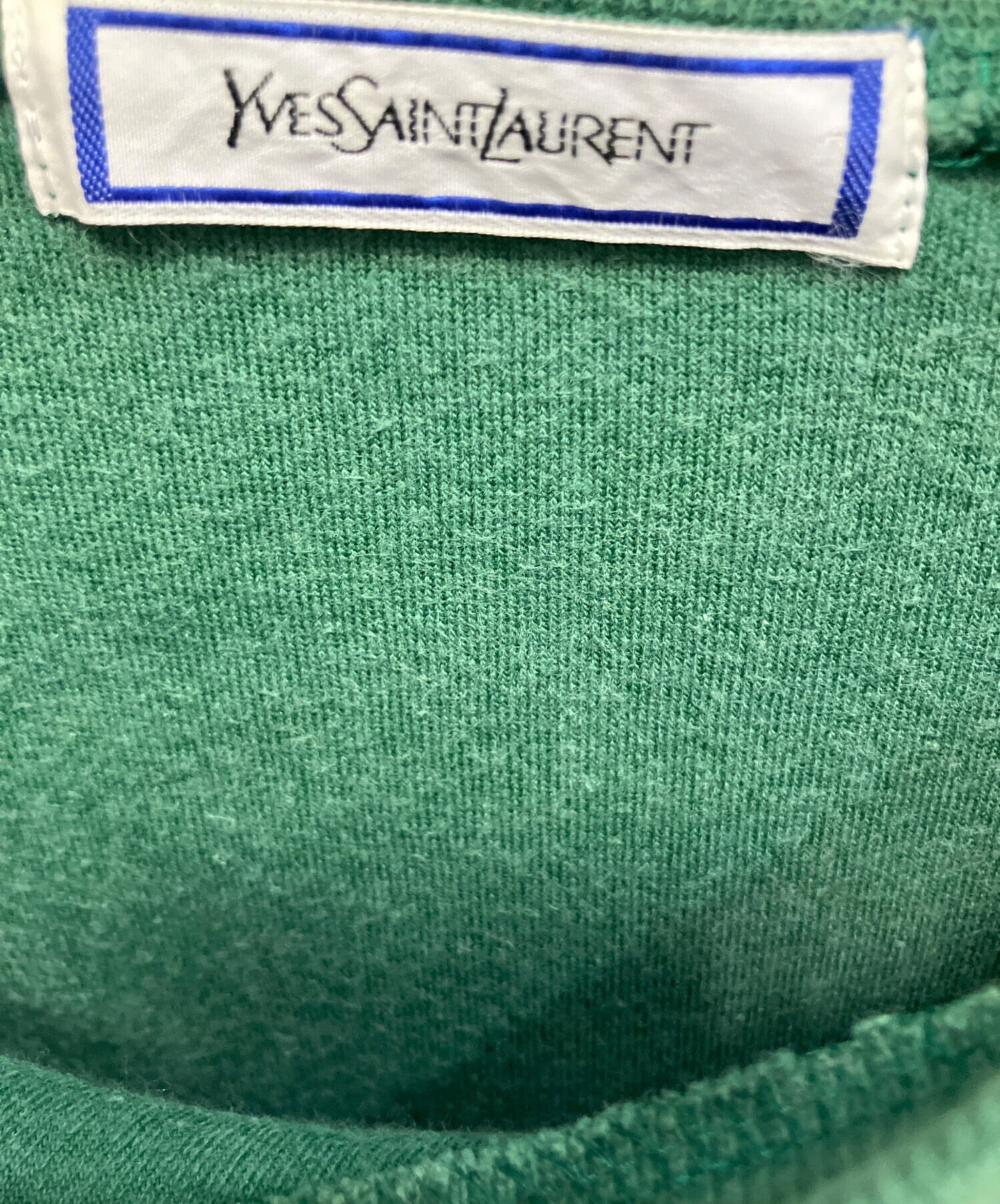 中古・古着通販】Yves Saint Laurent (イヴサンローラン) ベロア ロゴ