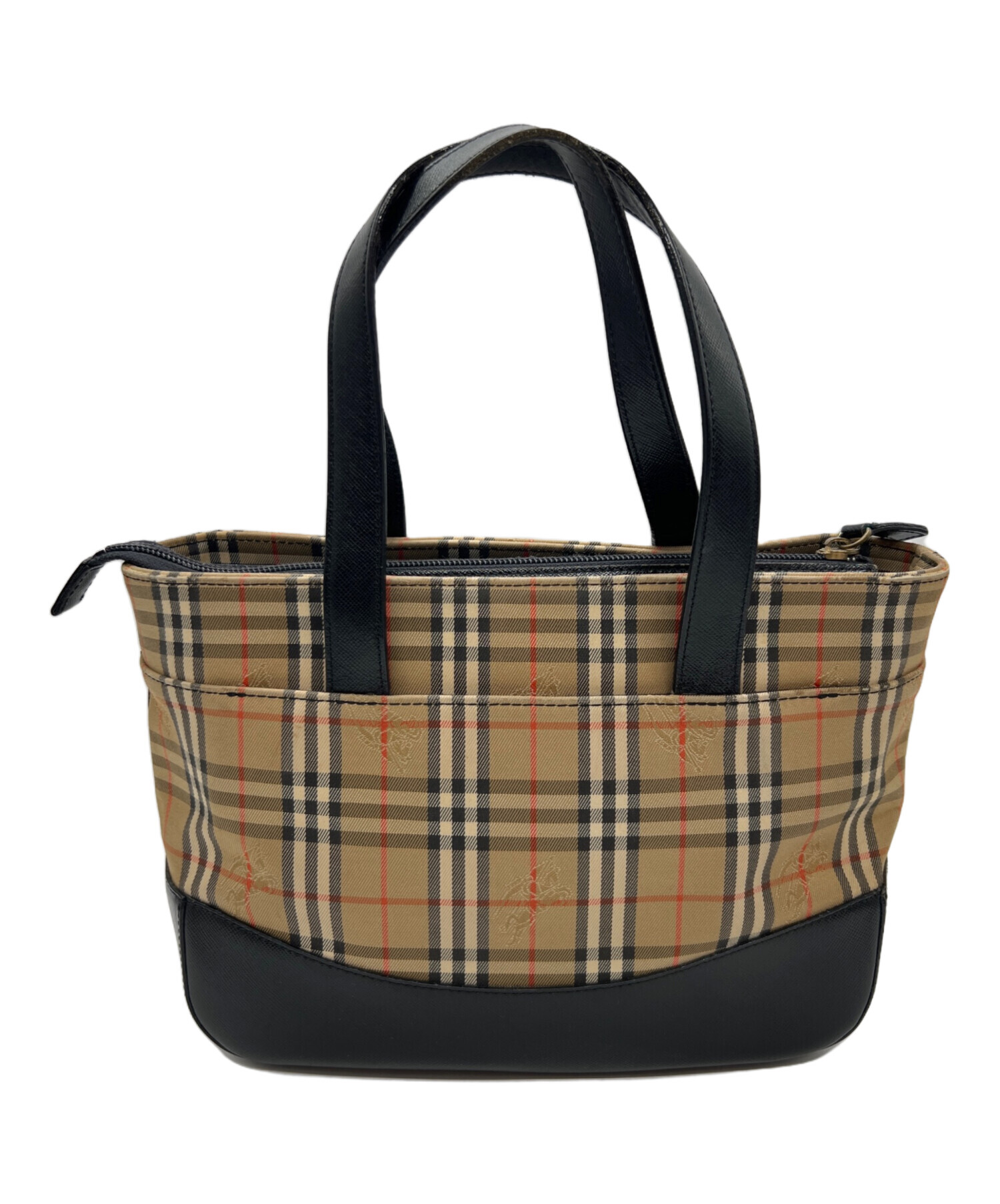 中古・古着通販】BURBERRY (バーバリー) ハンドバッグ/ノバチェック