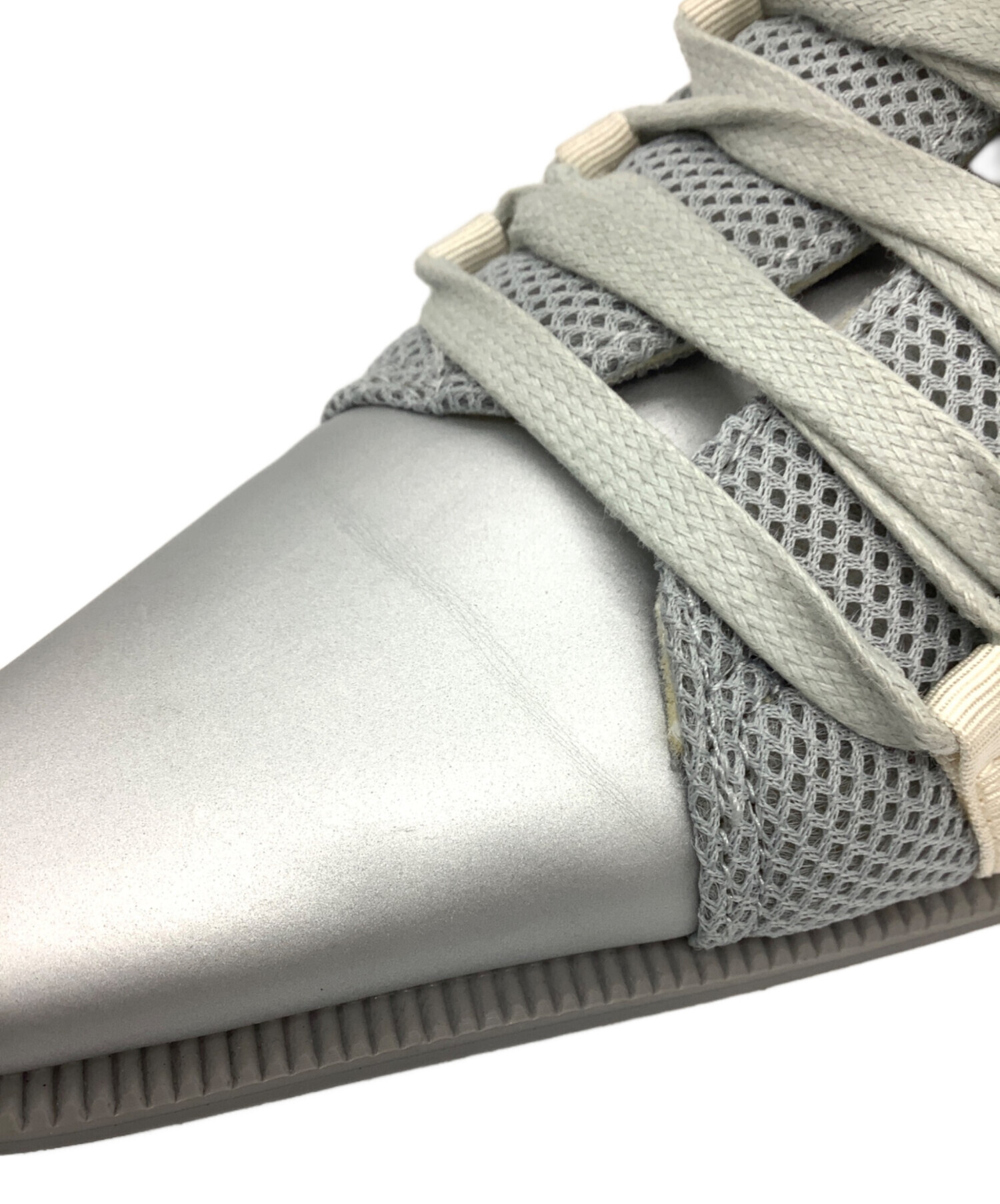 中古・古着通販】YELLO (イエロー) スニーカーミュール シルバー