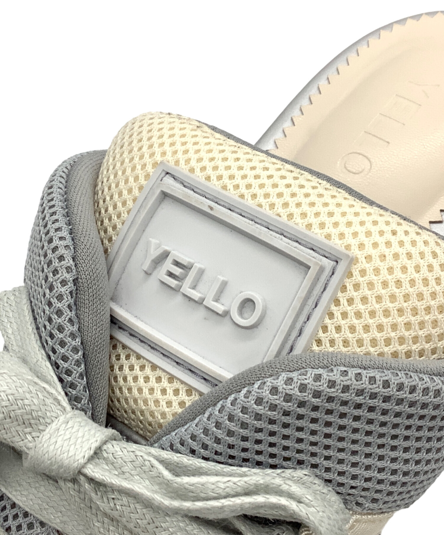 中古・古着通販】YELLO (イエロー) スニーカーミュール シルバー
