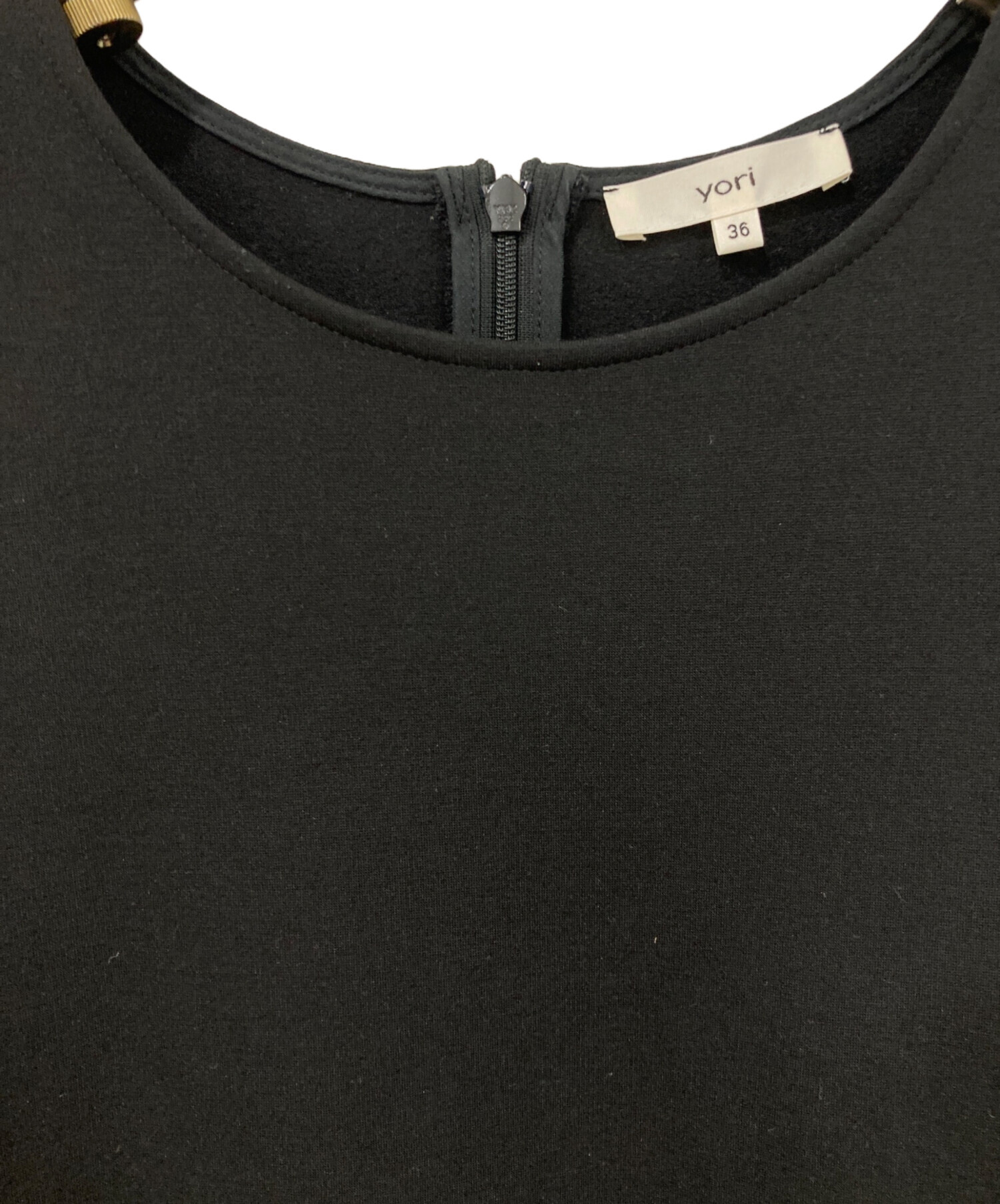 中古・古着通販】YORI (ヨリ) ぬくぬくティアードフリルブラウス