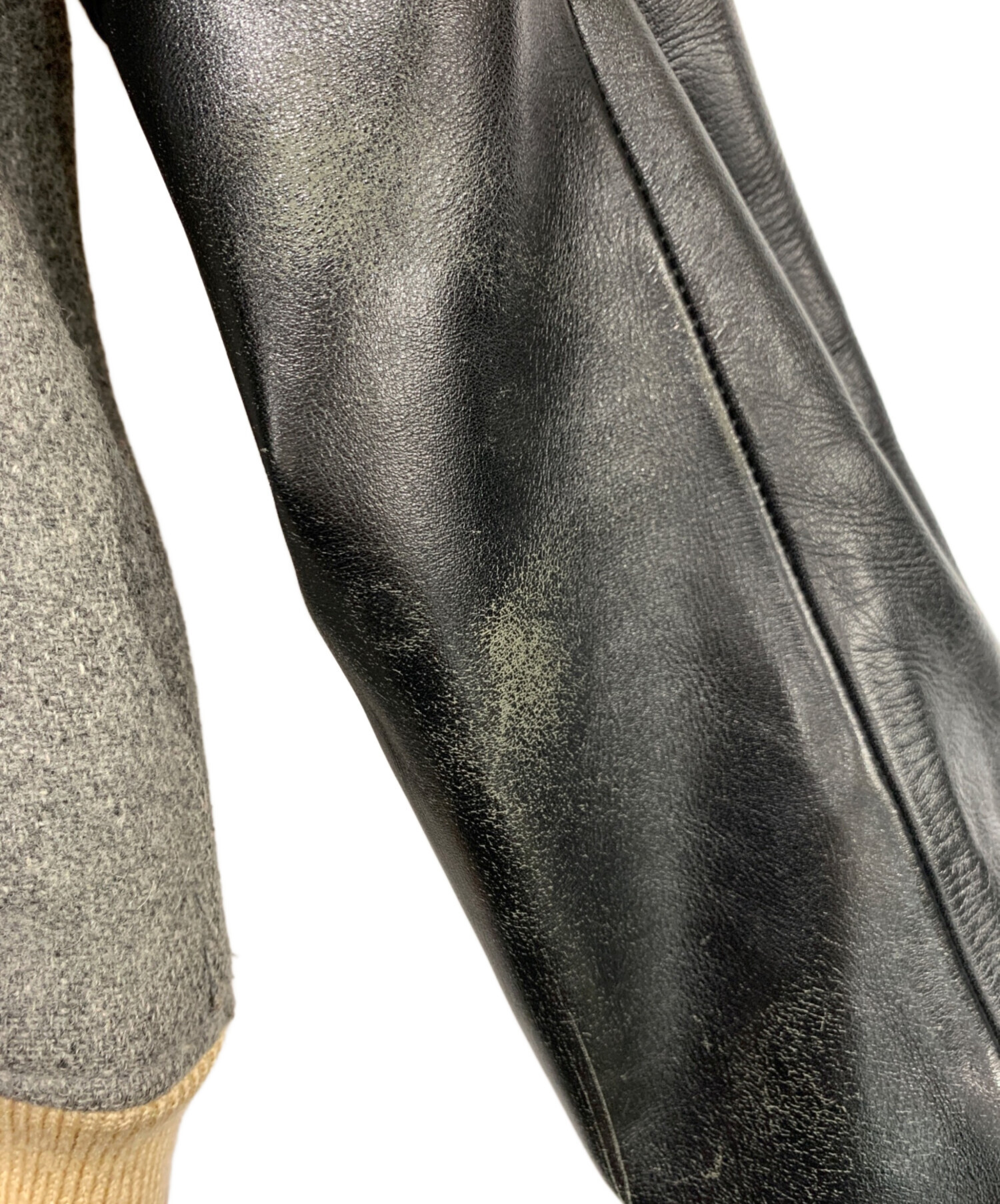 中古・古着通販】SUGAR CANE (シュガーケーン) スタジャン グレー