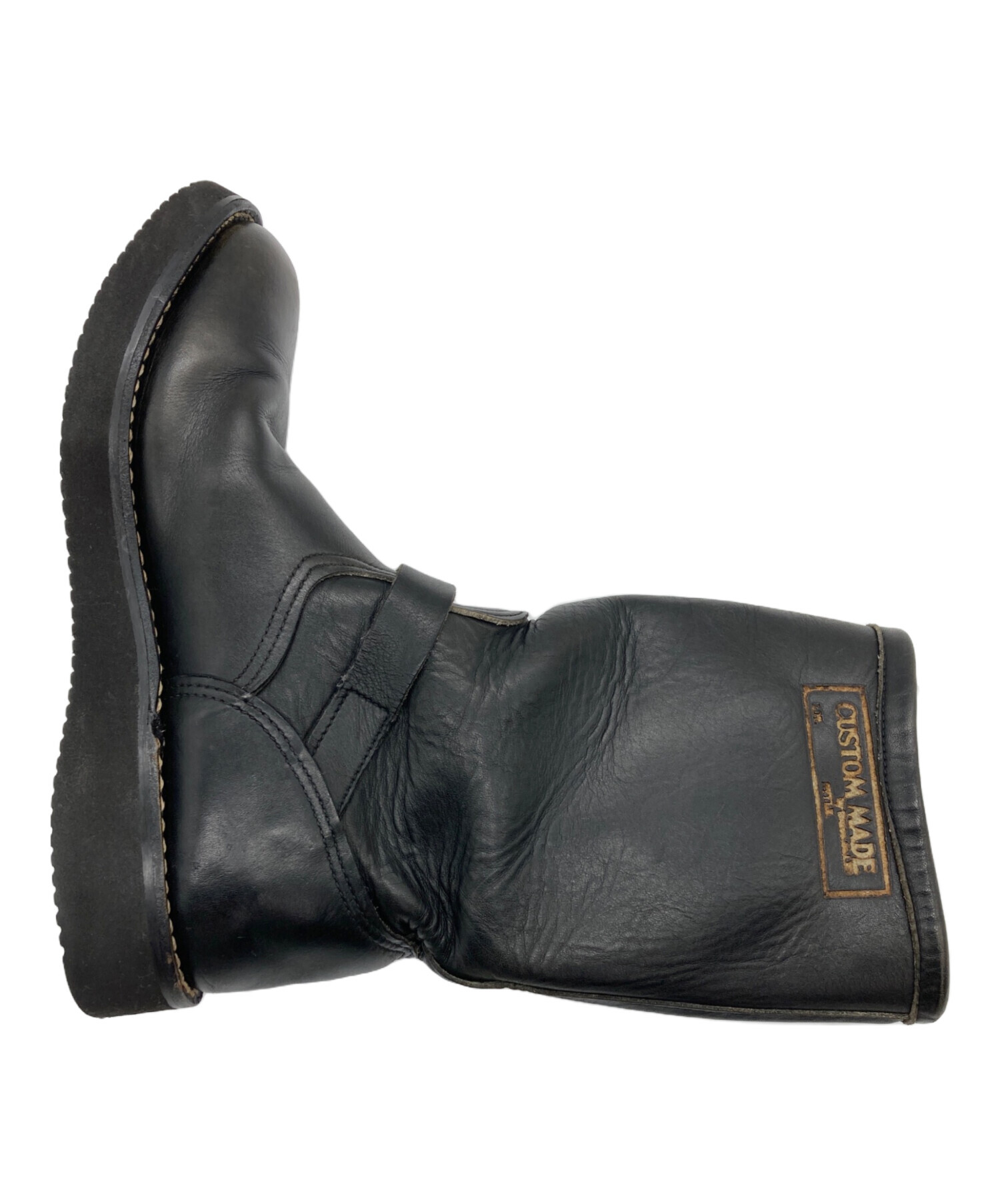 中古・古着通販】CHIPPEWA (チペワ) エンジニアブーツ ブラック サイズ