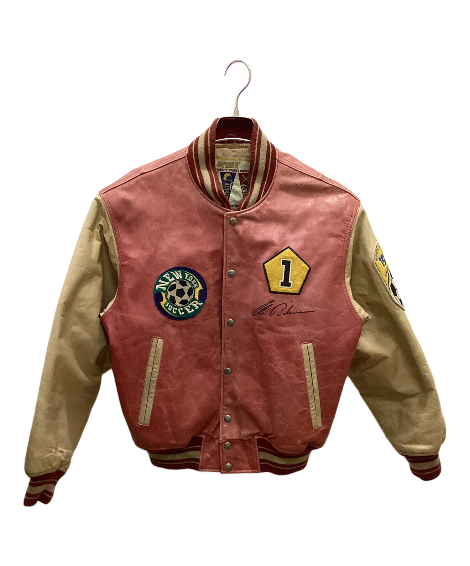 中古・古着通販】AVIREX (アヴィレックス) 90'sオールレザースタジャン