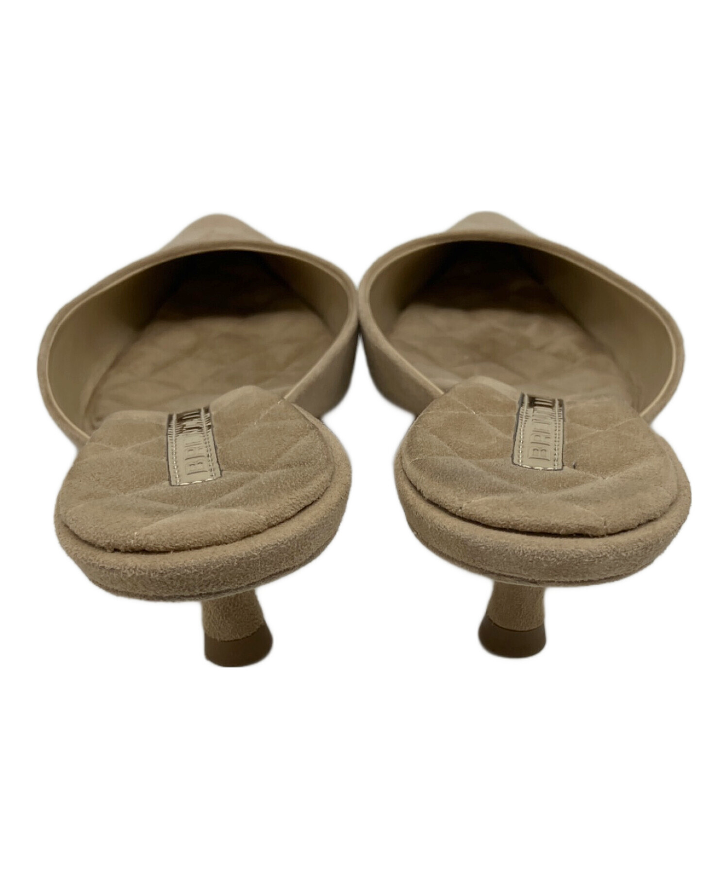 中古・古着通販】BRENTELLA (ブレンテッラ) ミュール ベージュ サイズ