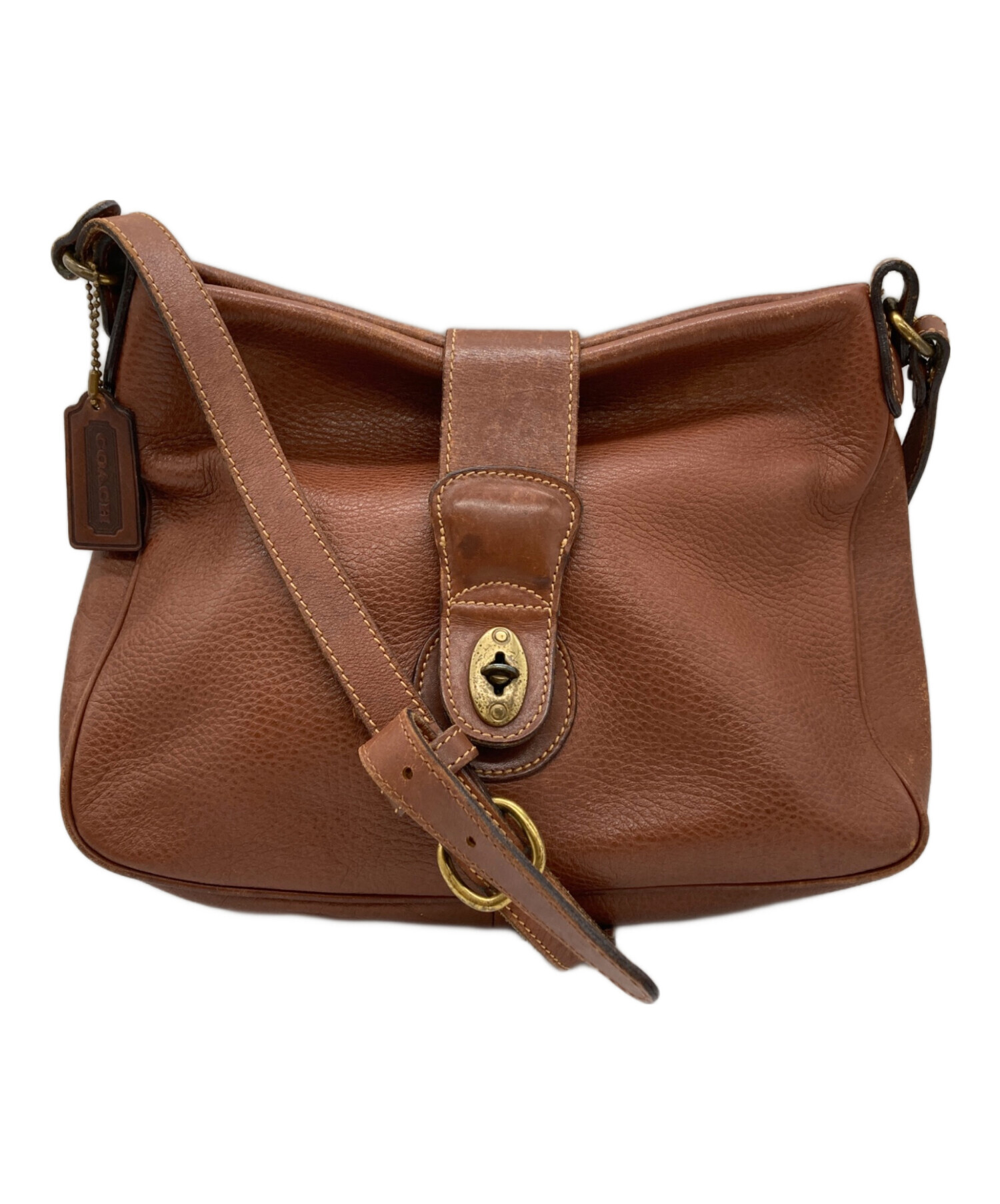 中古・古着通販】COACH (コーチ) ターンロックショルダーバッグ