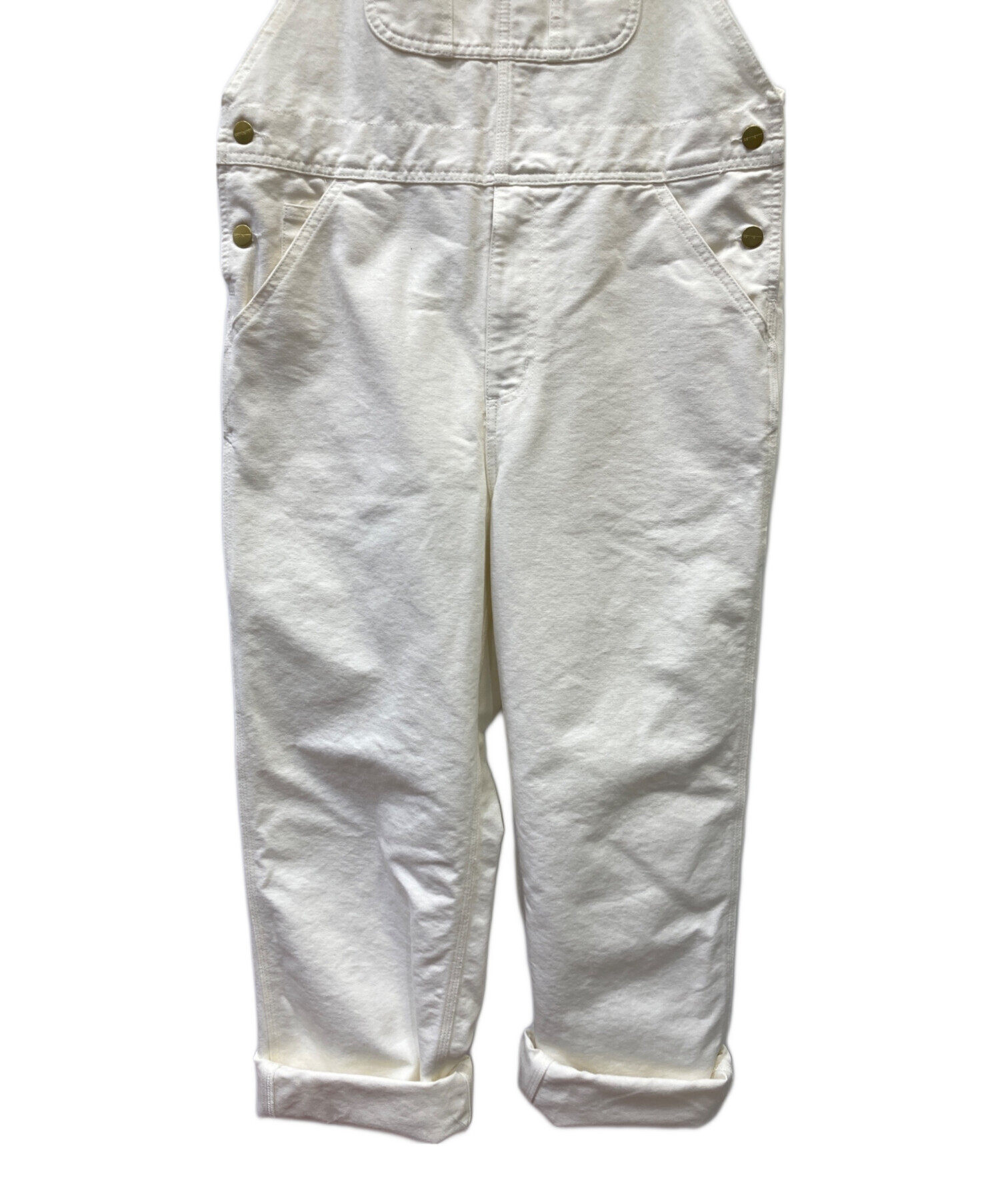 中古・古着通販】CarHartt (カーハート) オーバーオール ホワイト