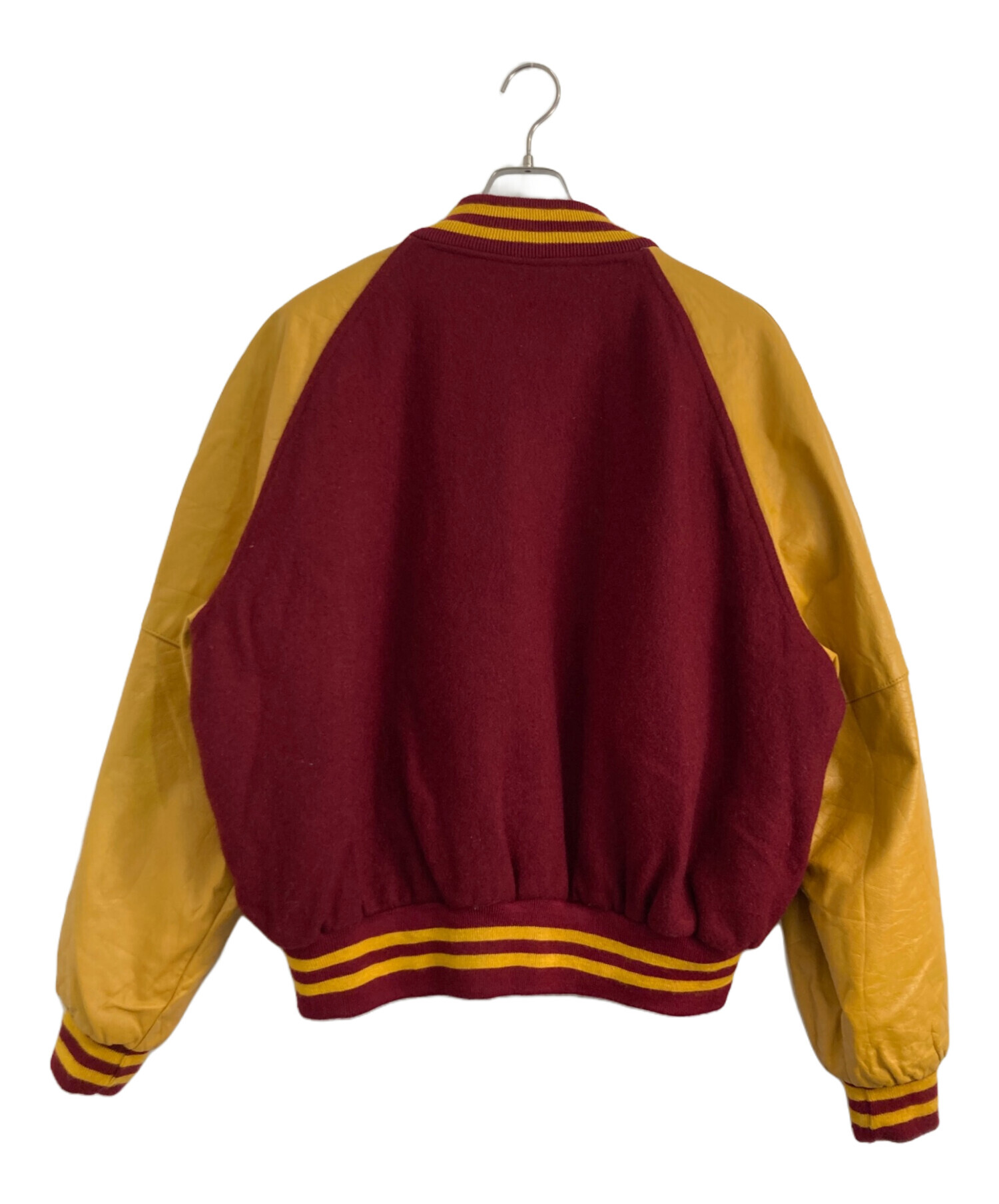 中古・古着通販】Holloway (ホロウェイ) スタジャン レッド×イエロー