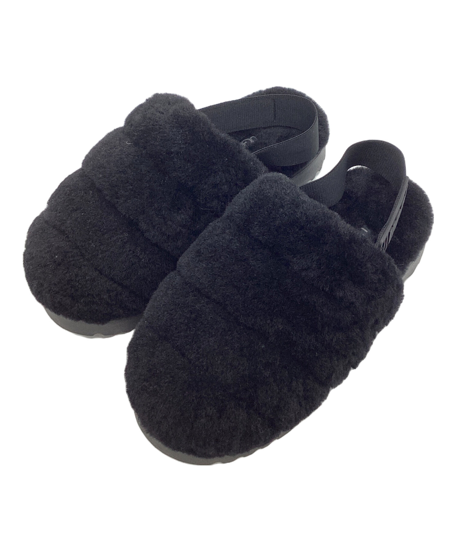 中古・古着通販】UGG (アグ) スーパー フラップ スリッパ ブラック