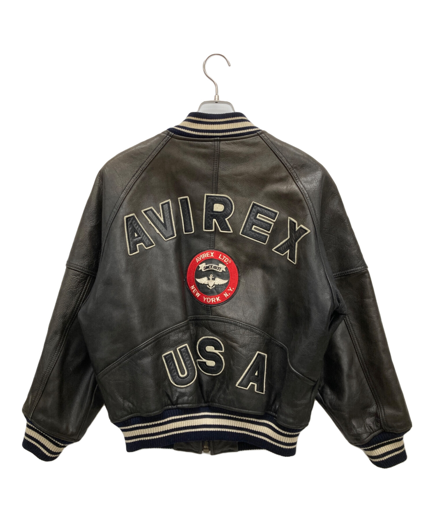 中古・古着通販】AVIREX (アヴィレックス) 90sフェードレザー