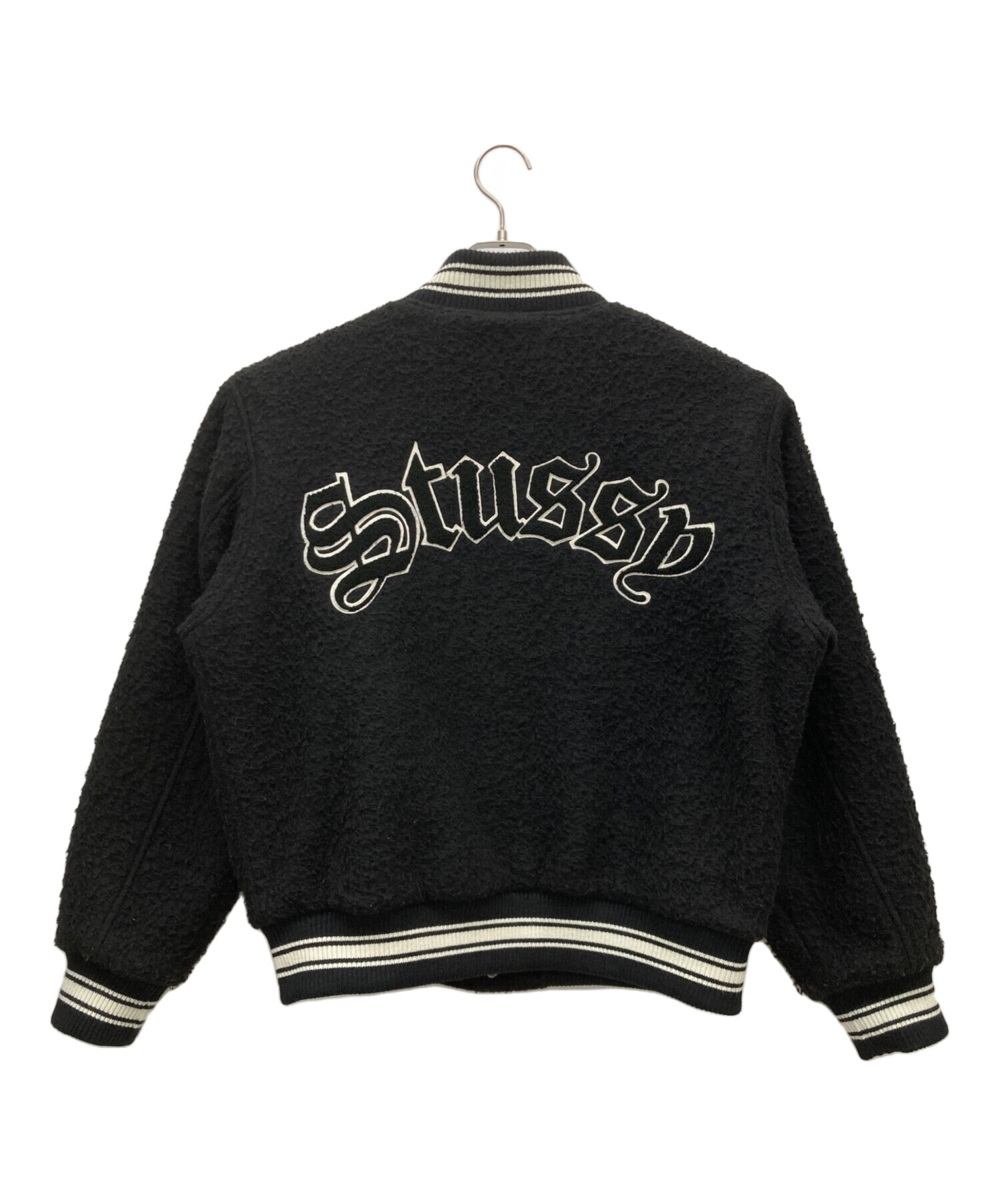中古・古着通販】stussy (ステューシー) スタジャン ブラック サイズ:M