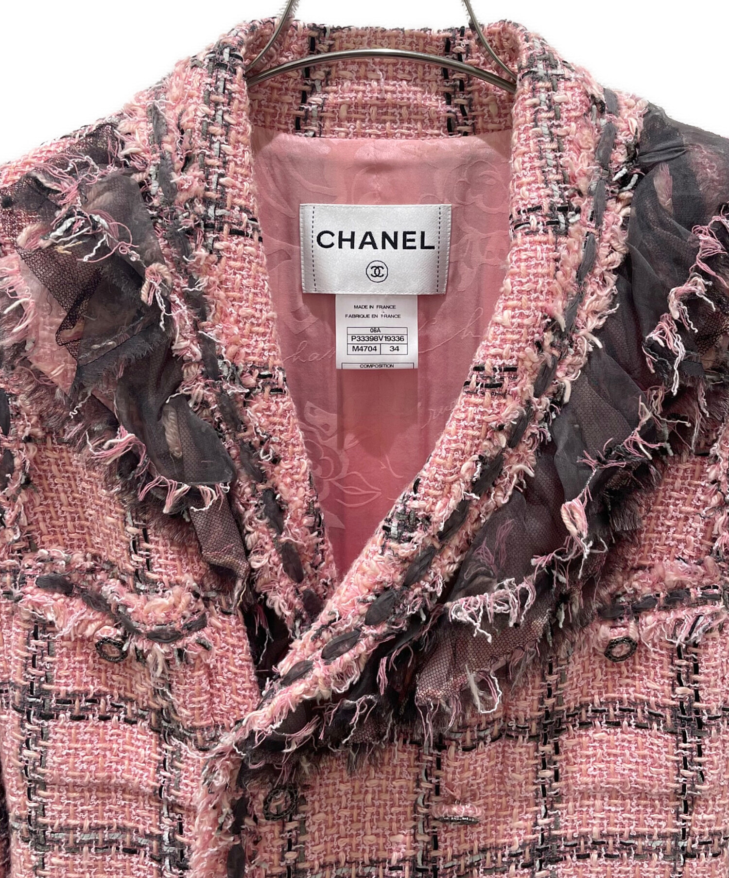 中古・古着通販】CHANEL (シャネル) ヴィンテージ ツイードジャケット