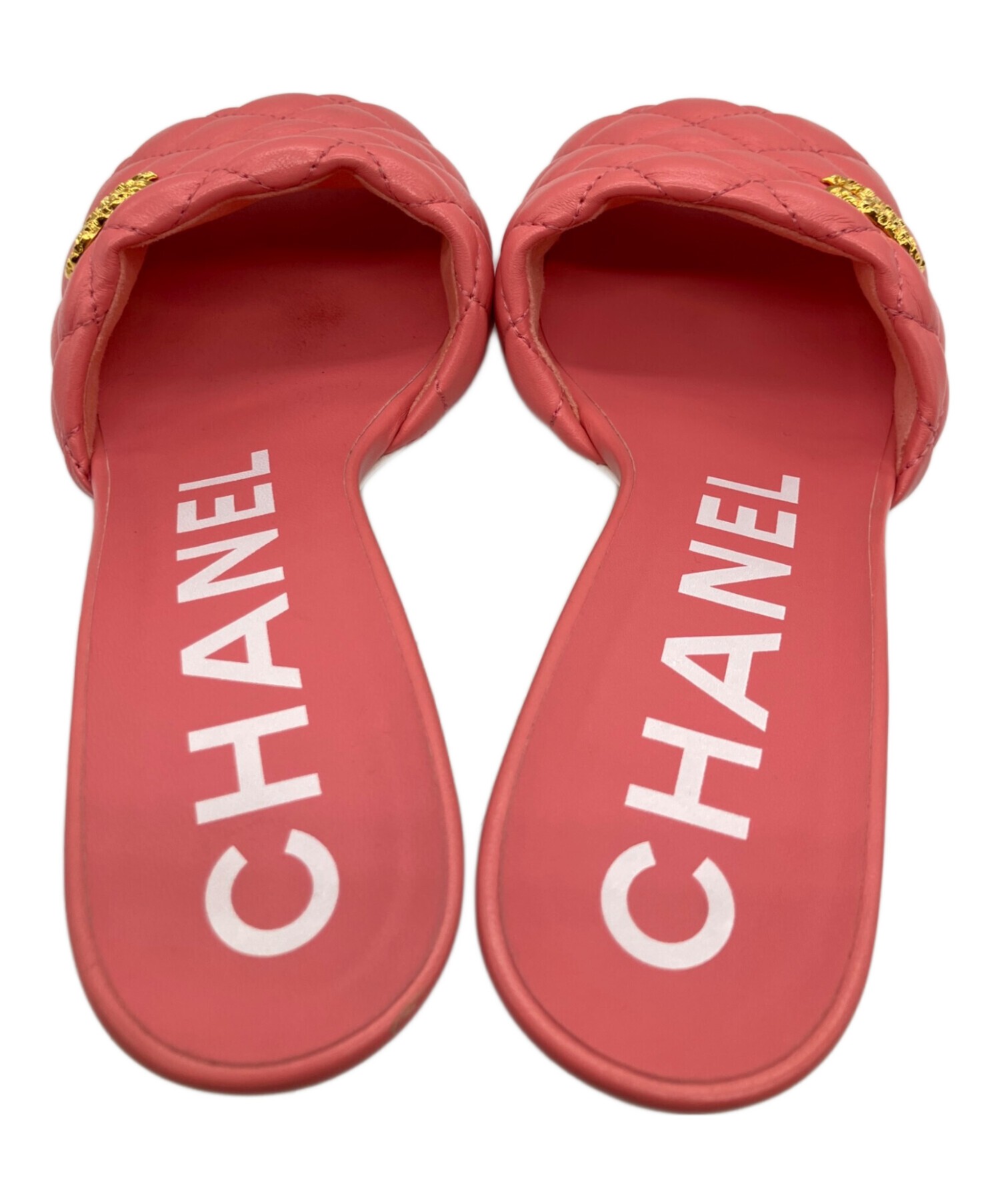 中古・古着通販】CHANEL (シャネル) 22P マトラッセ ミュール サンダル