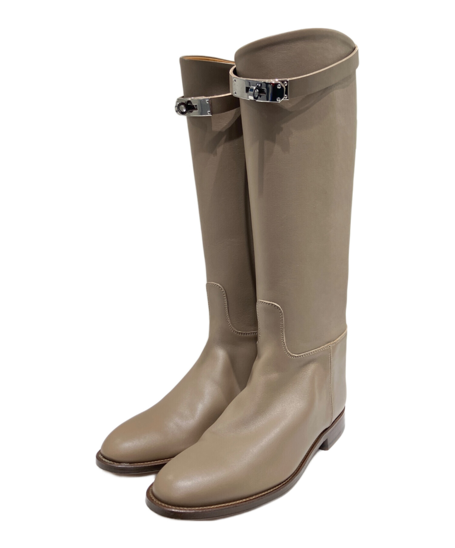 中古・古着通販】HERMES (エルメス) ジャンピングブーツ ケリー金具