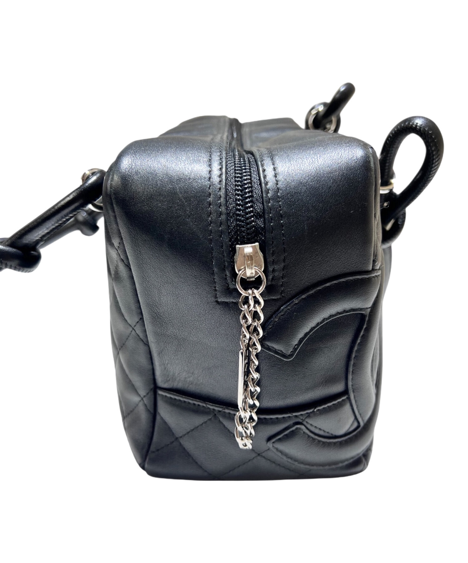 中古・古着通販】CHANEL (シャネル) カンボン ボーリングバッグ