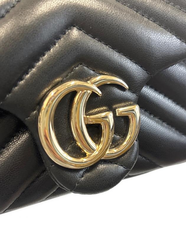 中古・古着通販】GUCCI (グッチ) GGマーモント チェーンショルダー