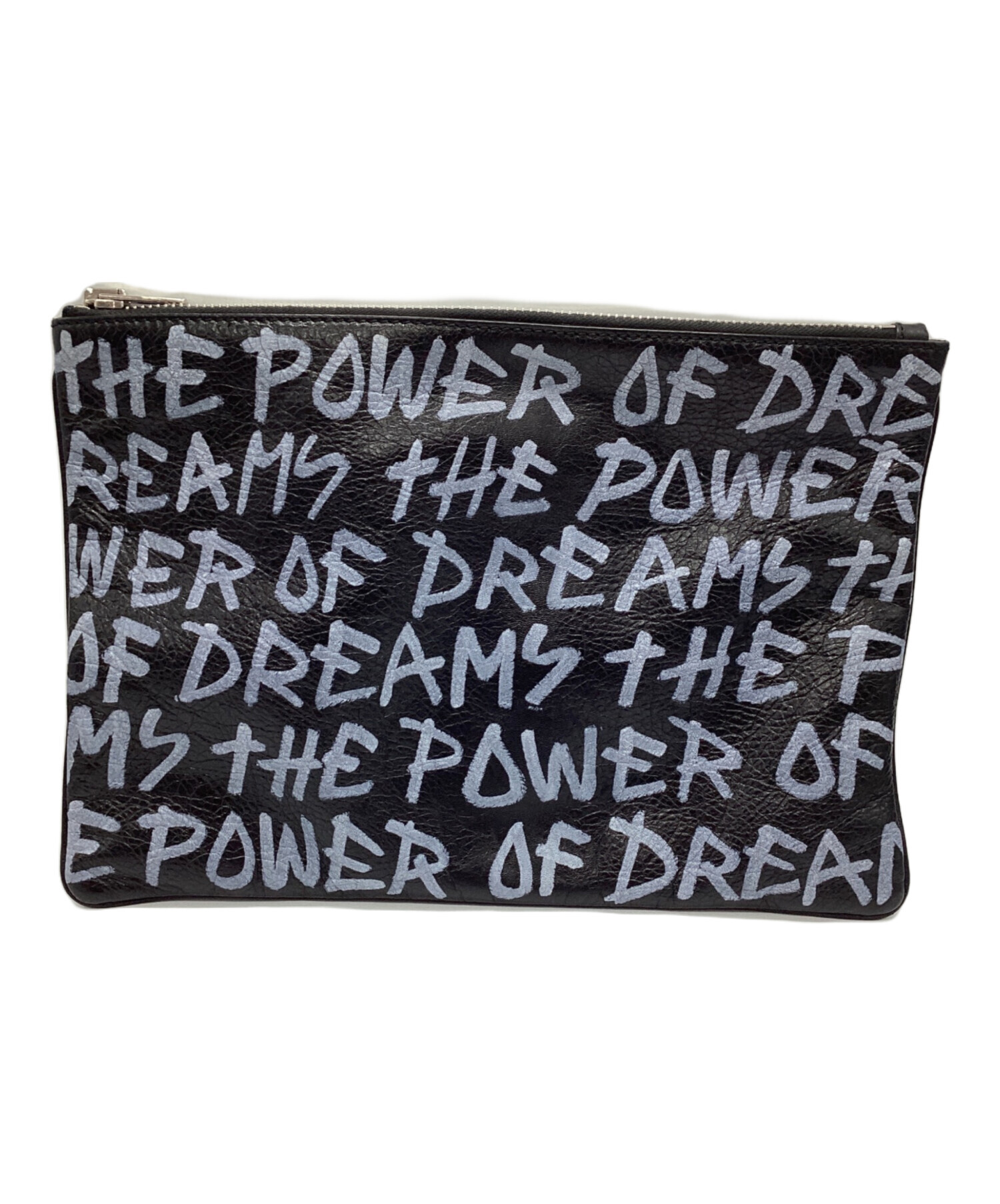 中古・古着通販】BALENCIAGA (バレンシアガ) クラッチバッグ ブラック