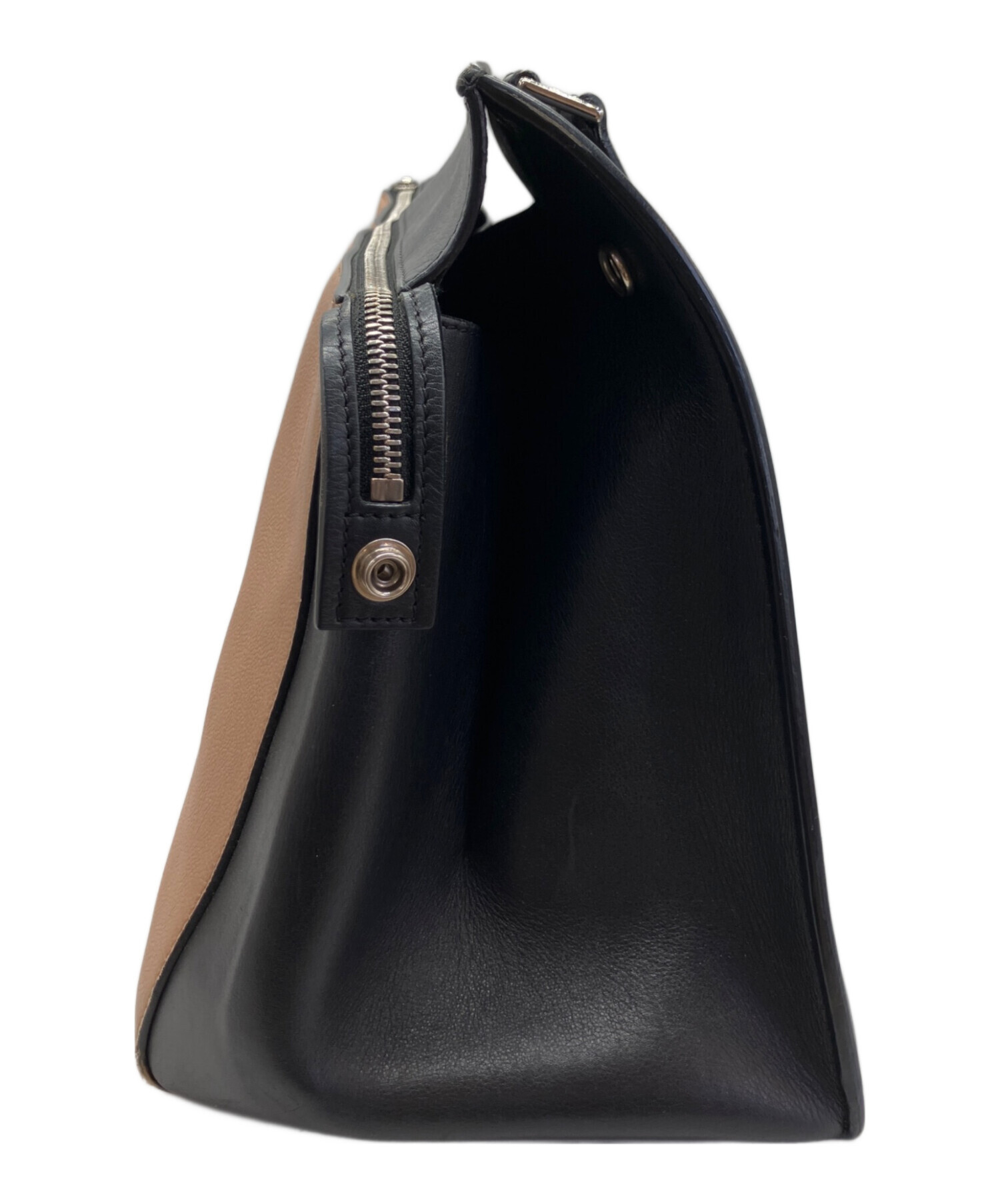 中古・古着通販】CELINE (セリーヌ) エッジ ハンドバッグ ベージュ