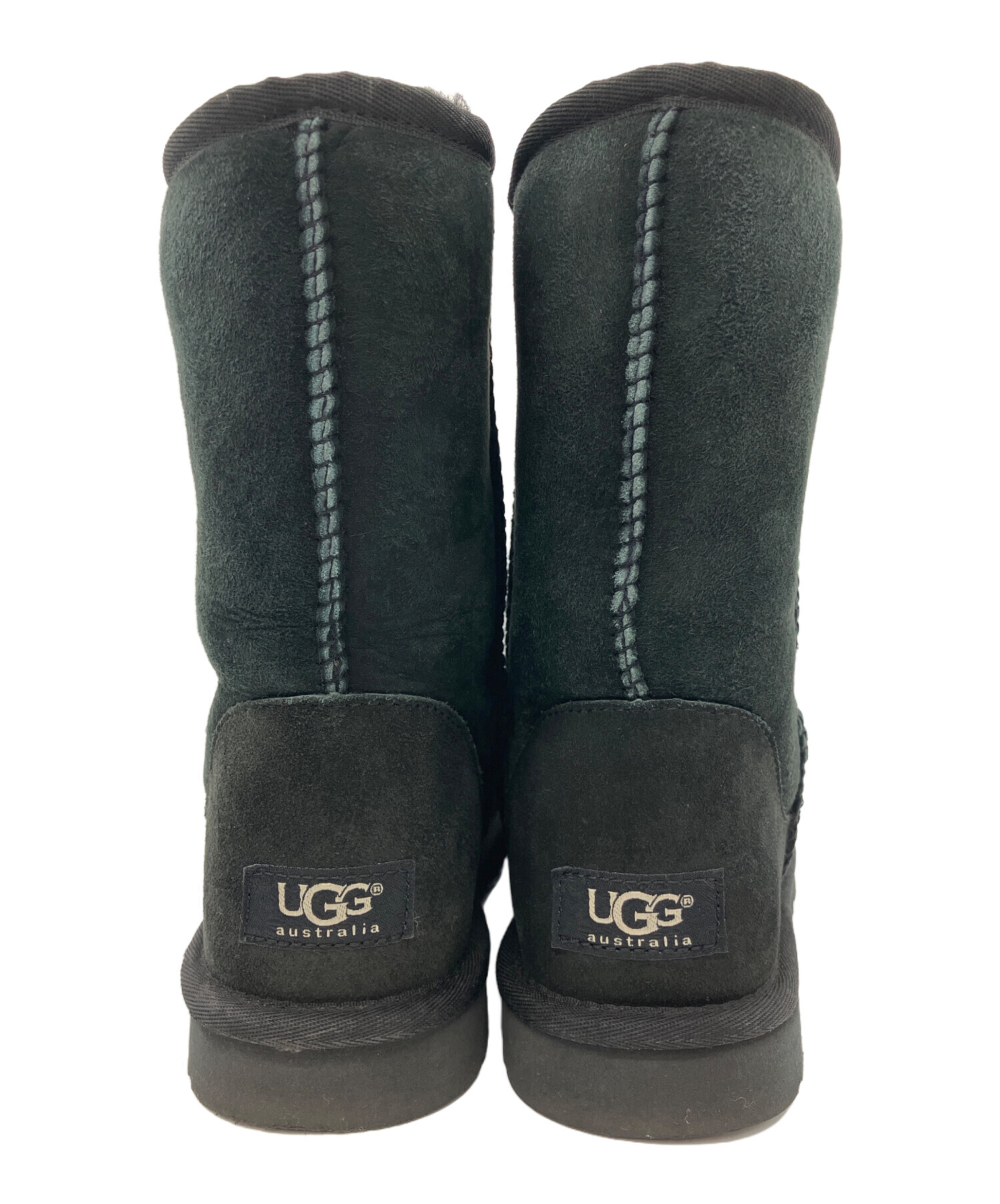 中古・古着通販】UGG (アグ) ムートンブーツ ブラック サイズ:24