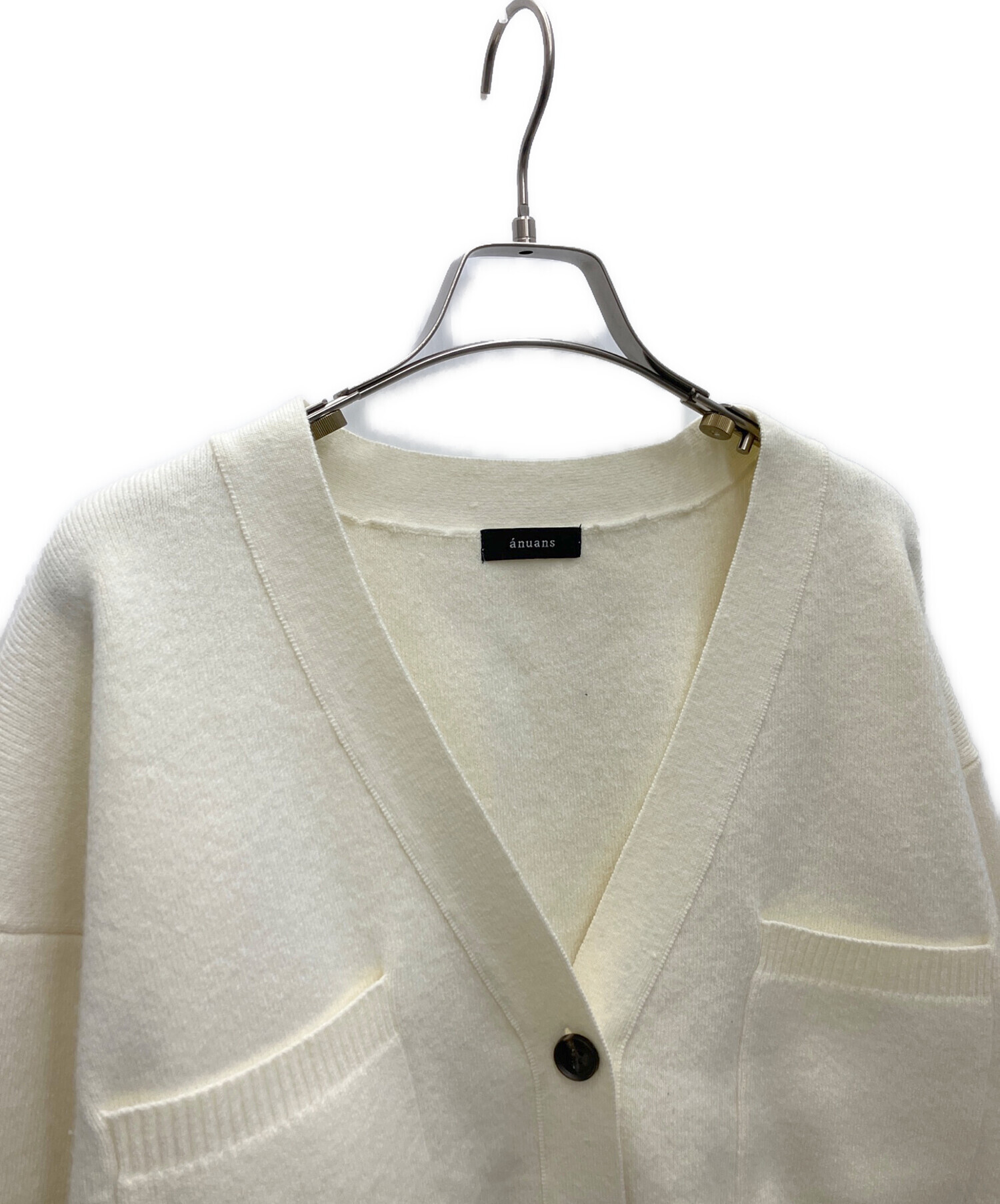 中古・古着通販】anuans (アニュアンス) Vネックフォルムカーディガン