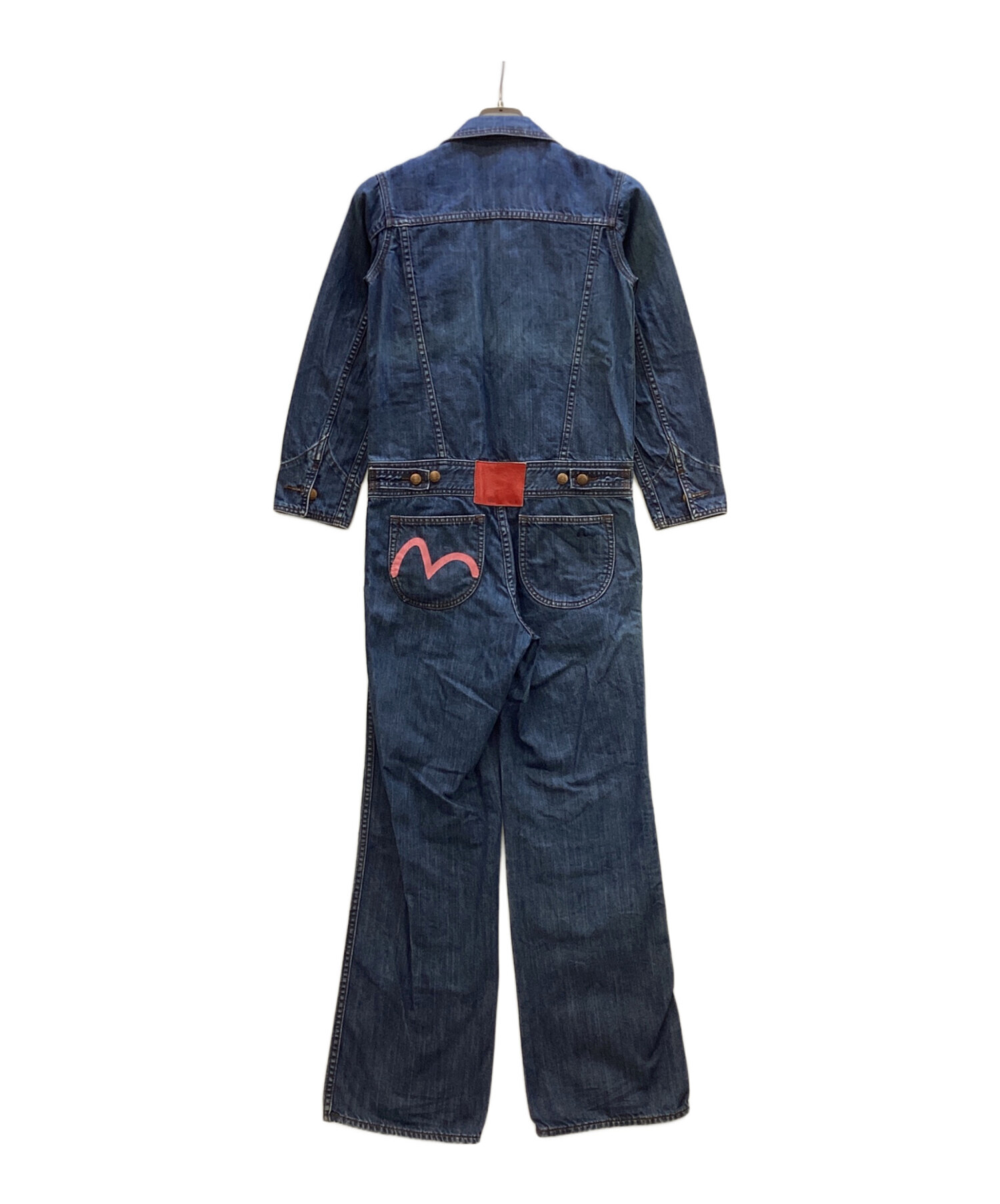 中古・古着通販】EVISU (エヴィス) デニムつなぎ インディゴ サイズ:M