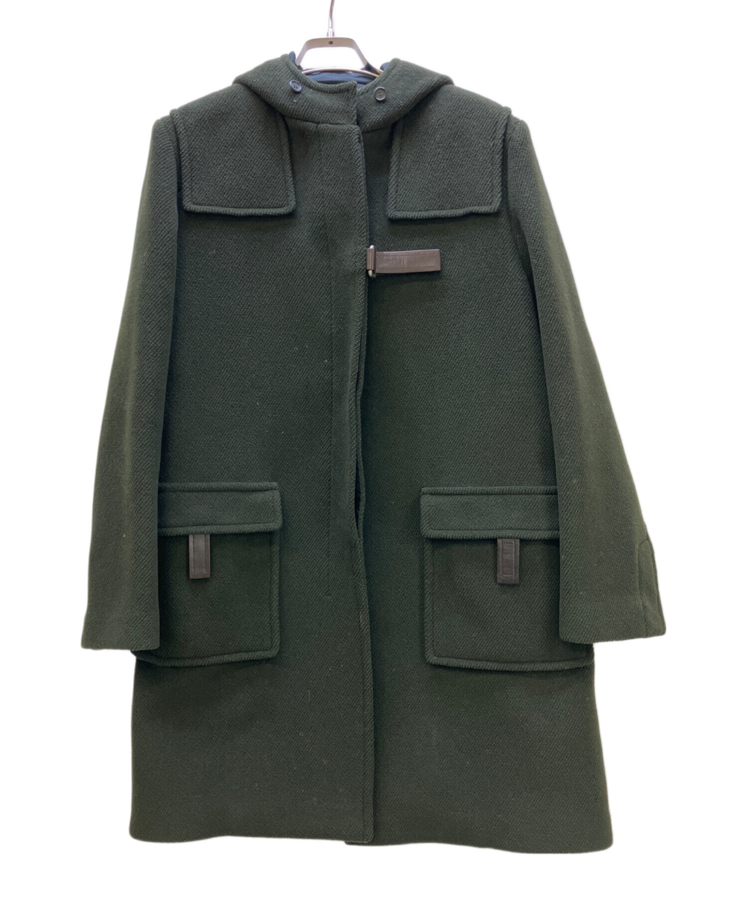 中古・古着通販】PRADA (プラダ) ダッフルコート オリーブ サイズ:46