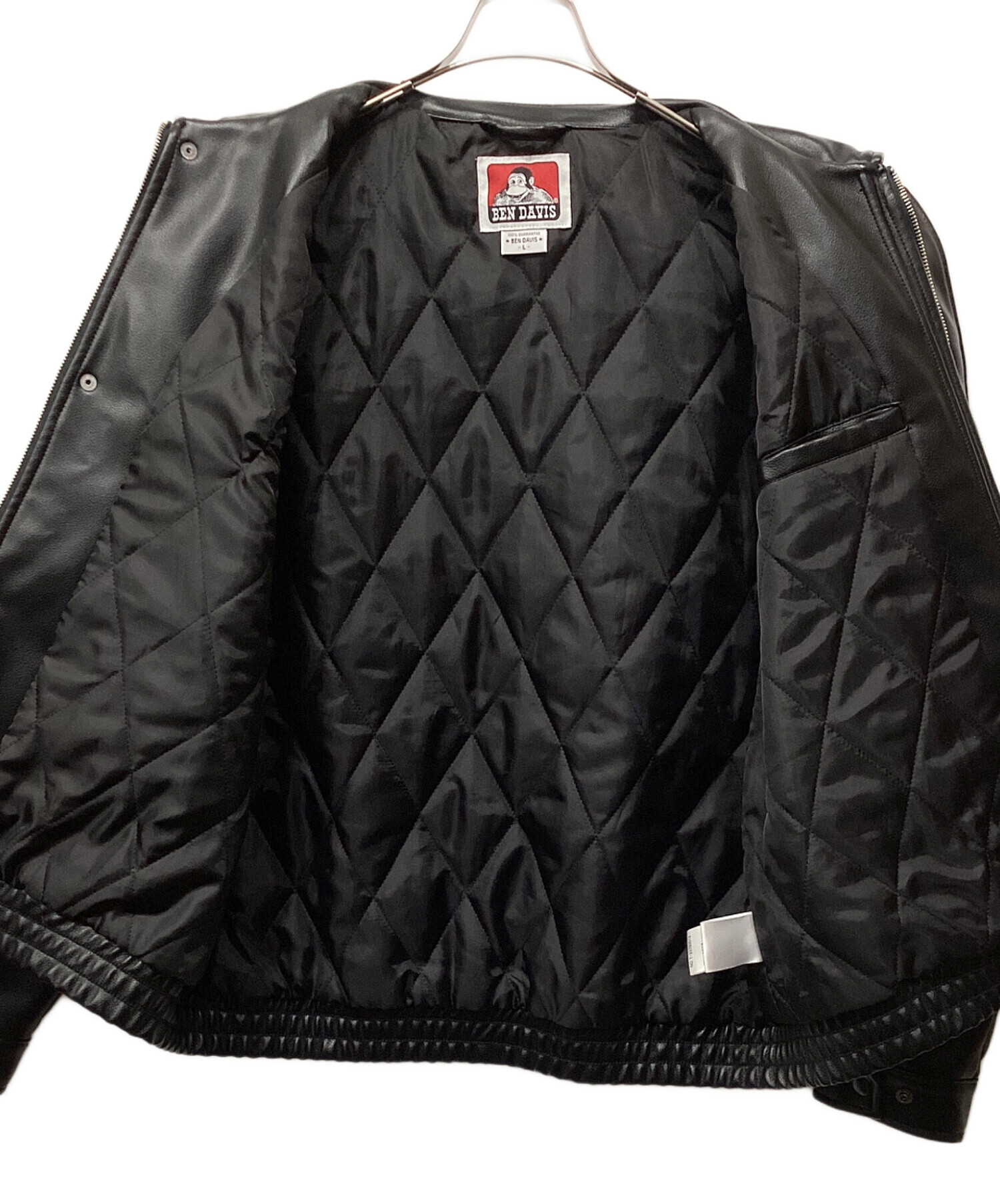 中古・古着通販】BEN DAVIS (ベンデイビス) フェイクレザージャケット